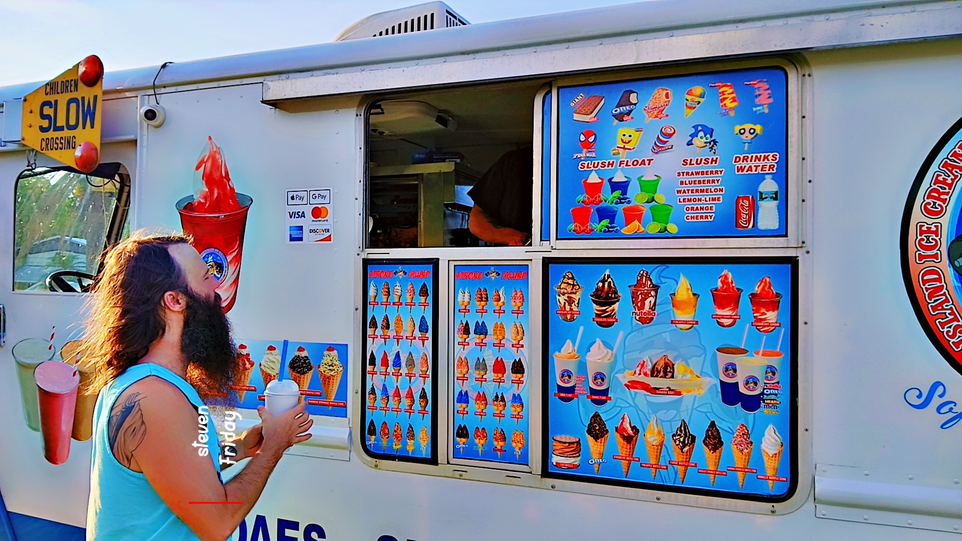 Strong Island Ice Cream Menu