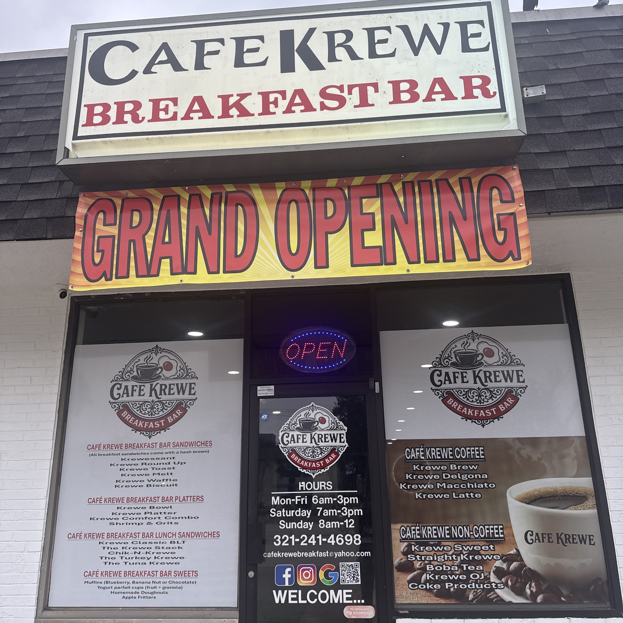 Cafe Krewe Breakfast Bar