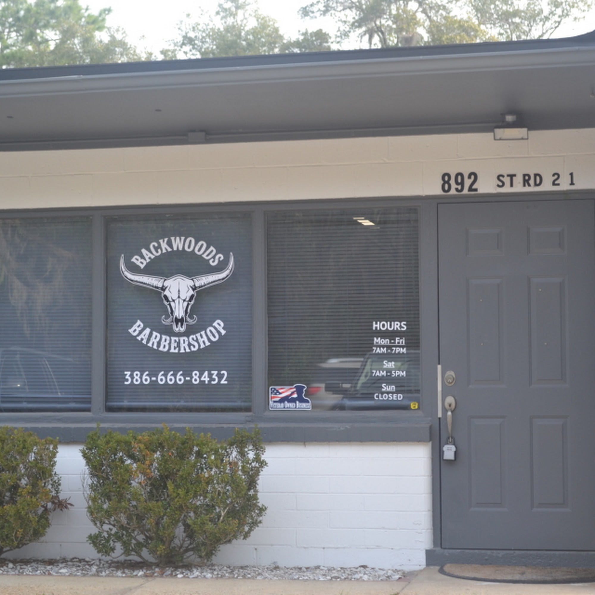 Backwoods Barbershop 892 N SR 21, Melrose Florida 32666