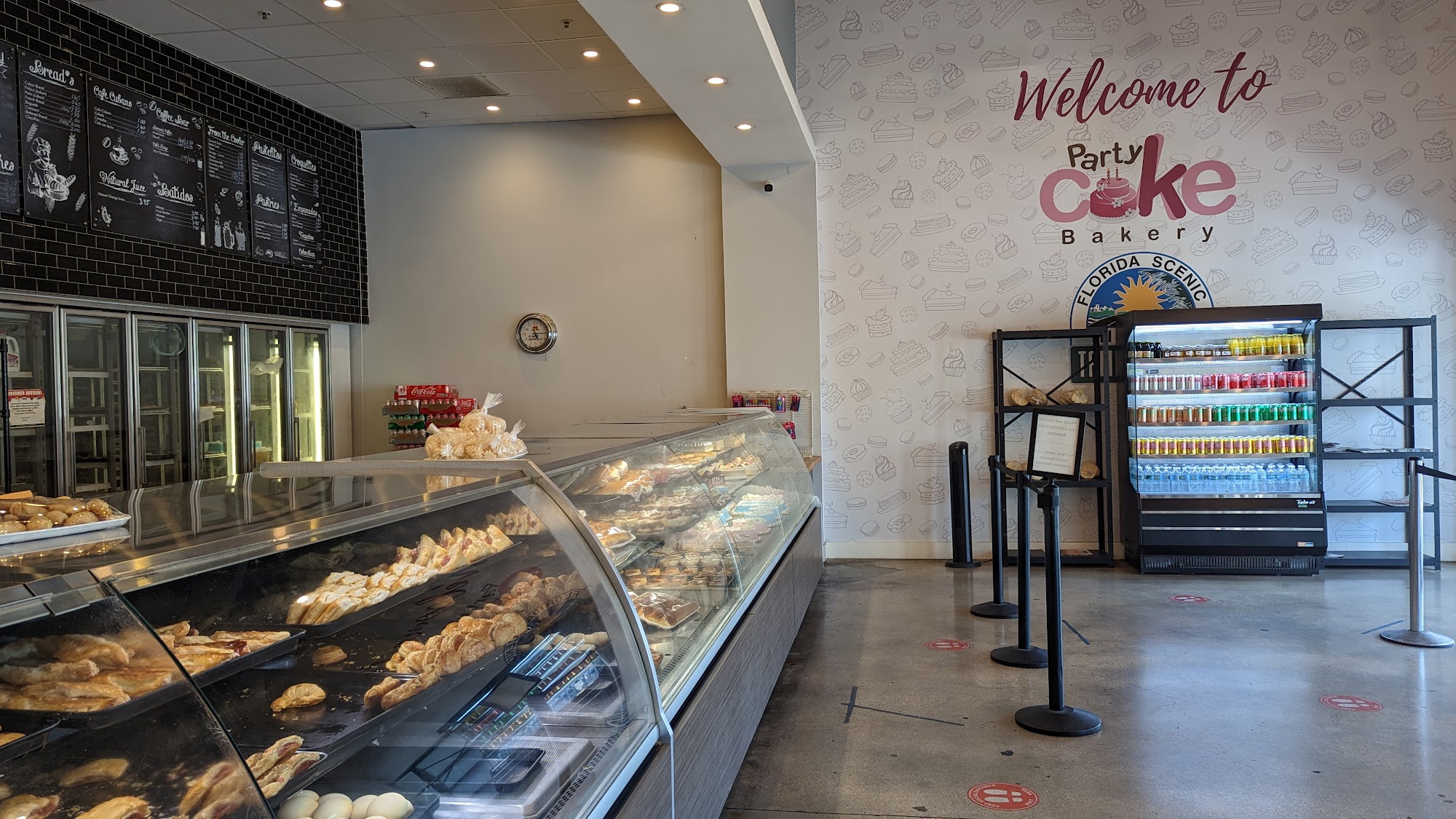 Party Cake Bakery Menu