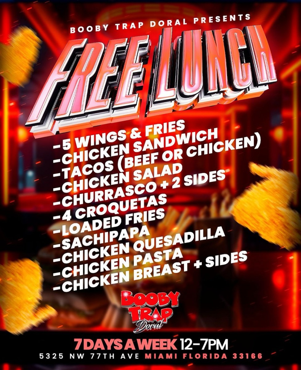 Booby Trap On The River Menu