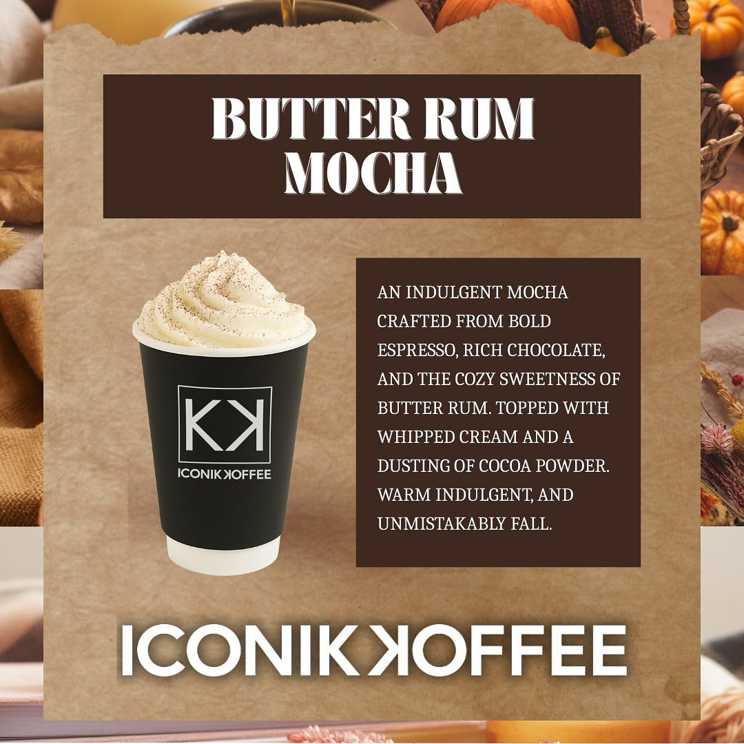 ICONIK KOFFEE Menu