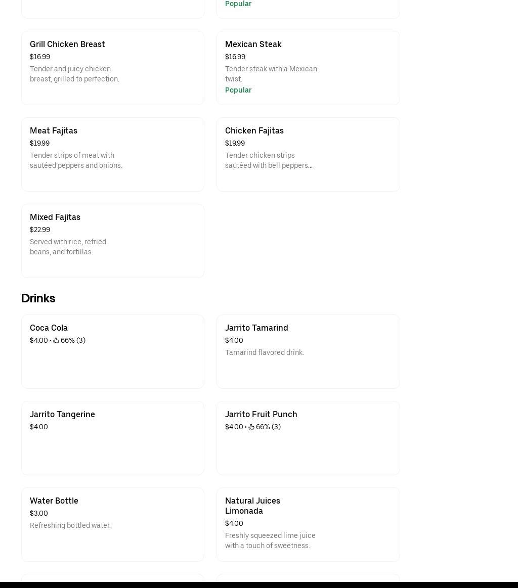 Los Taco del Chef Pancho #3 Menu