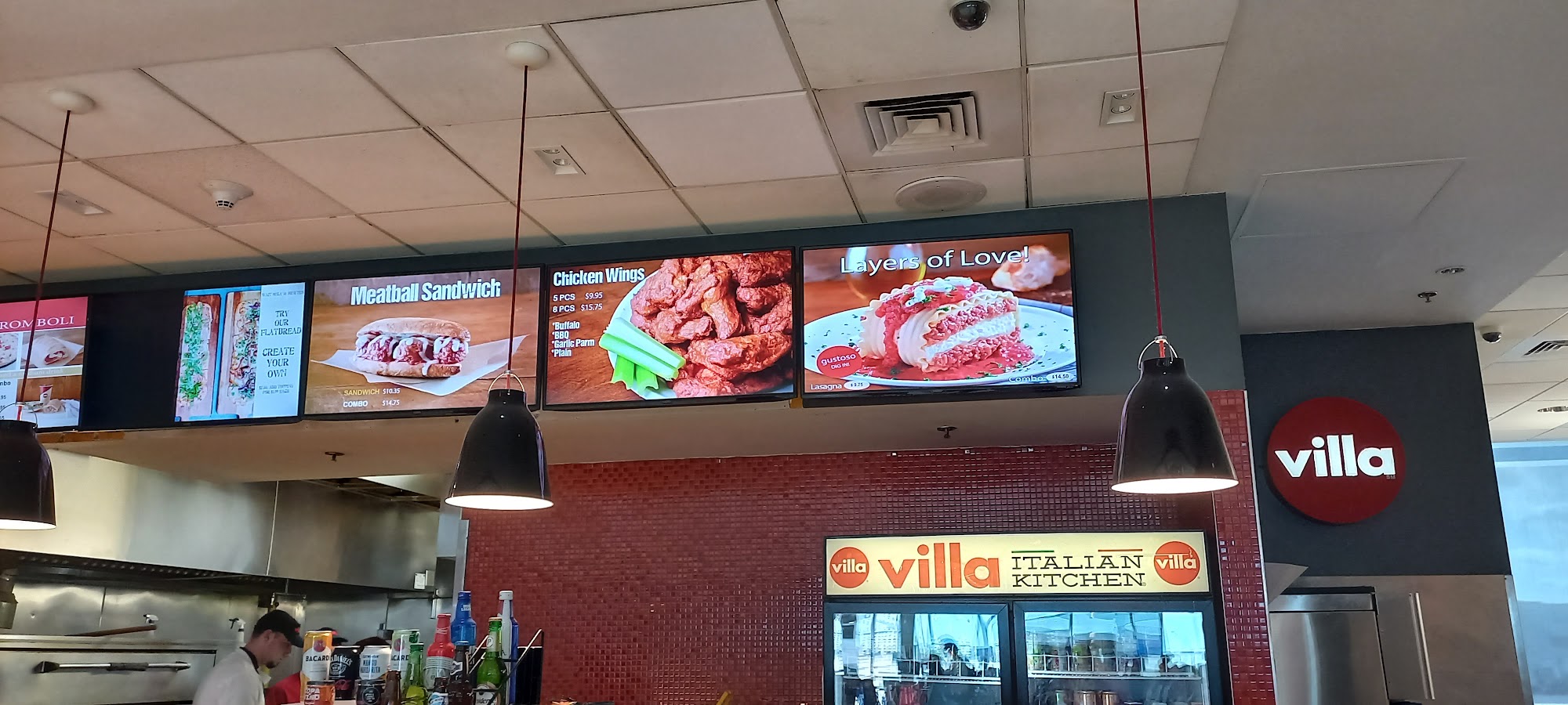 Villa Pizza Menu