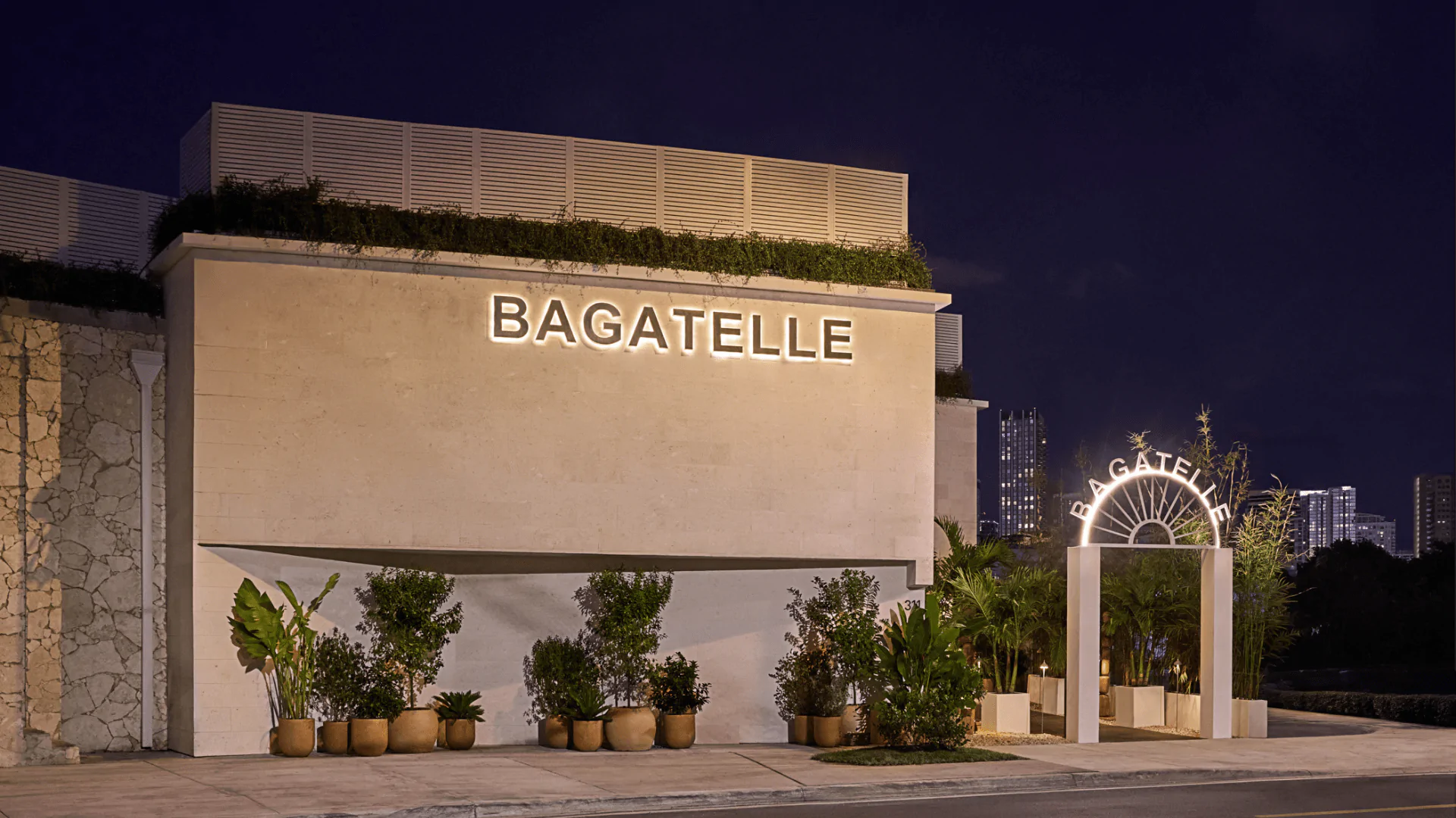 Bagatelle Miami River Menu