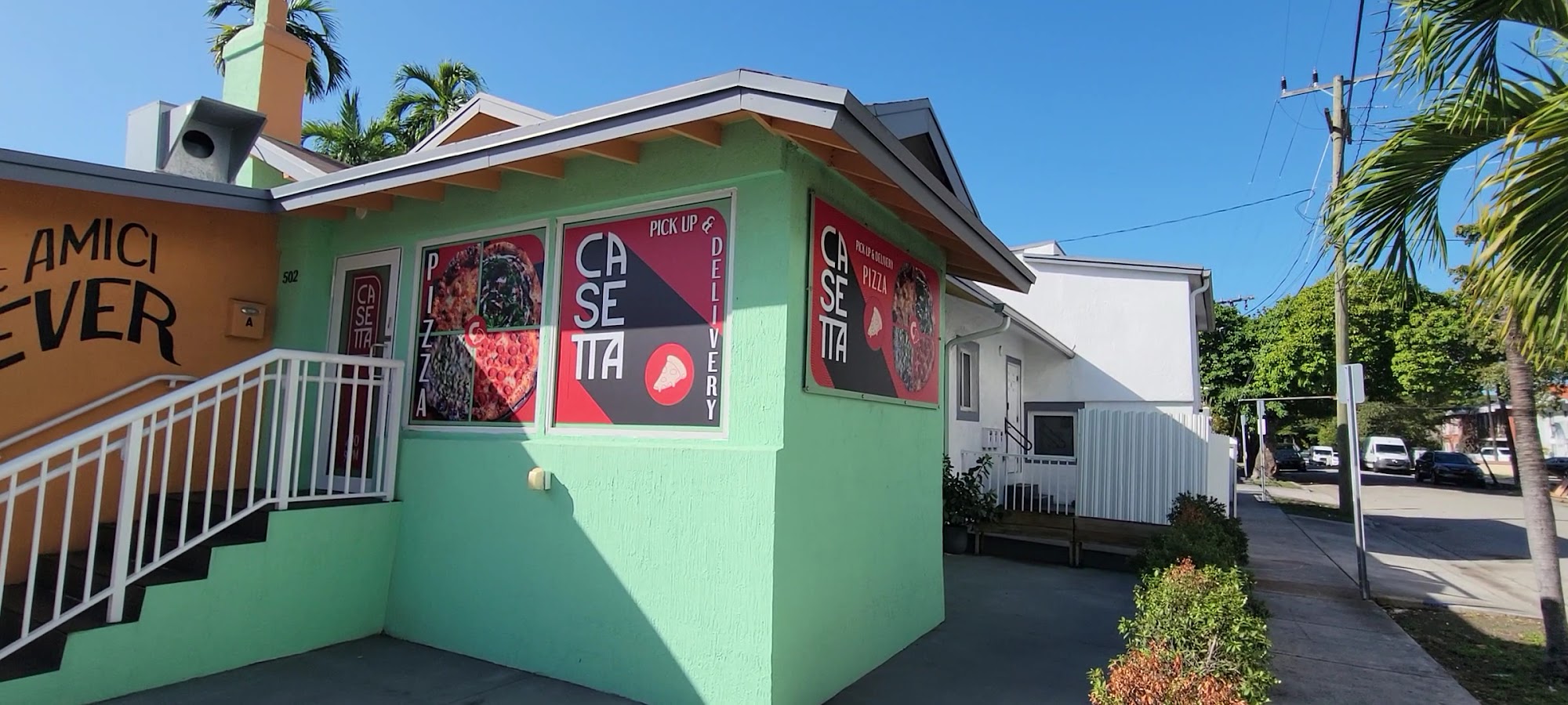 CASETTA PIZZERIA Menu