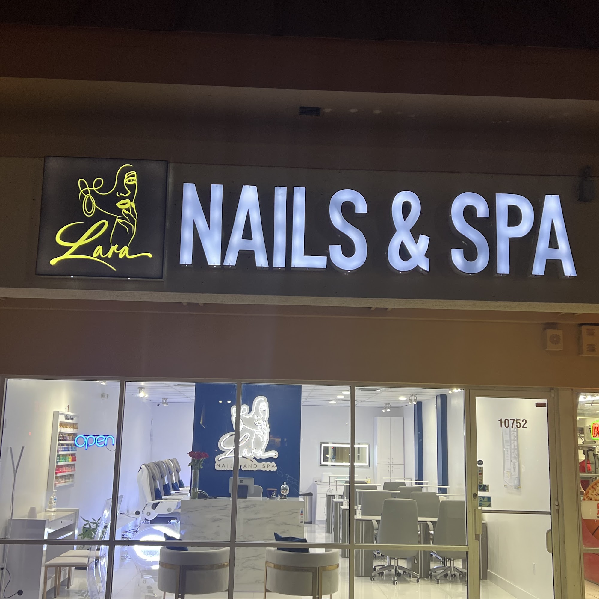 Lara Nails and Spa 10752 SW 72nd St, Miami Florida 33173