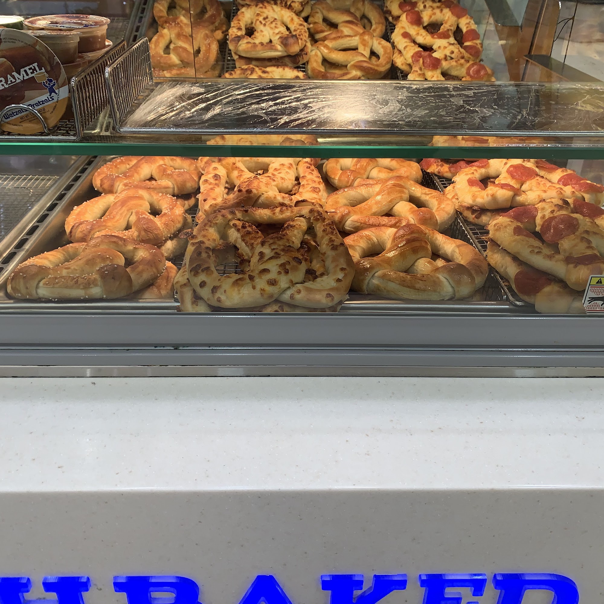 Wetzel's Pretzels Menu