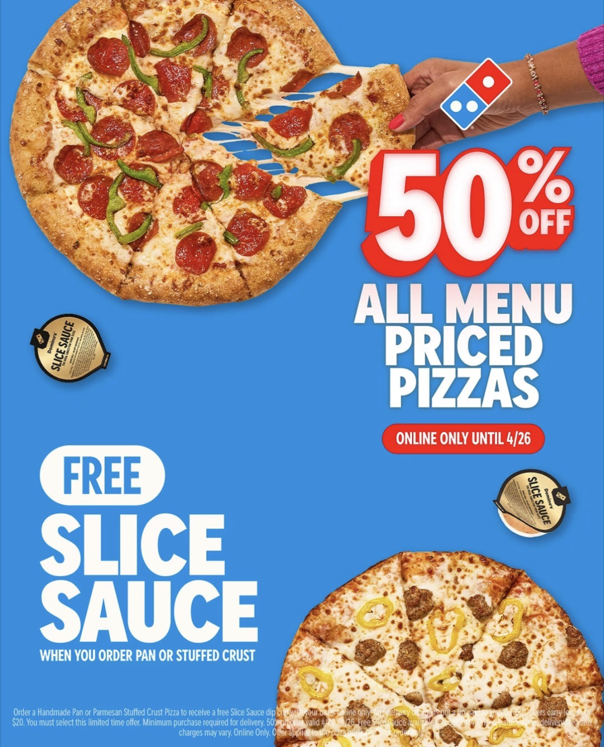 Domino's Pizza Menu