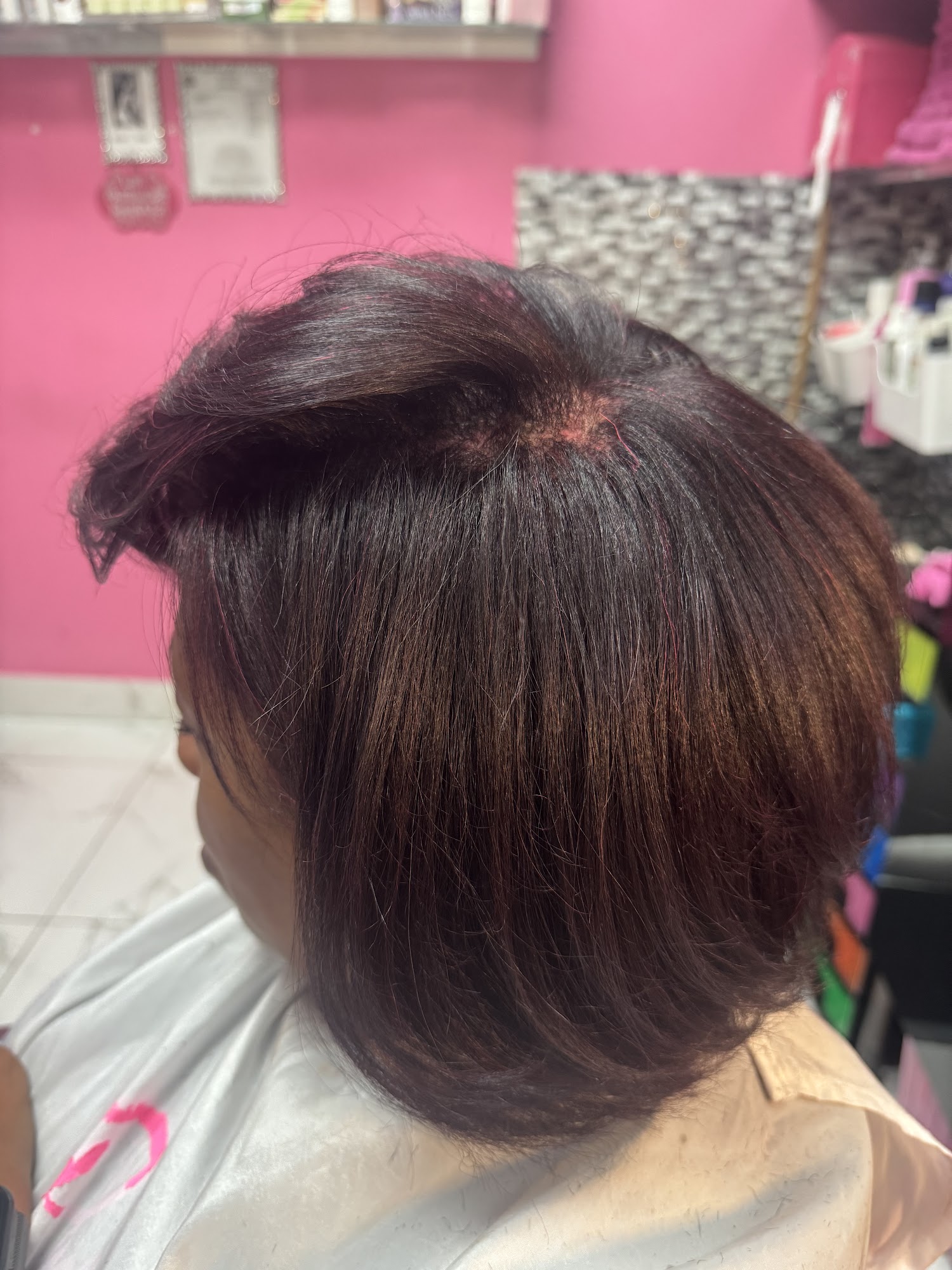 Pink Kutz Hair and Makeup