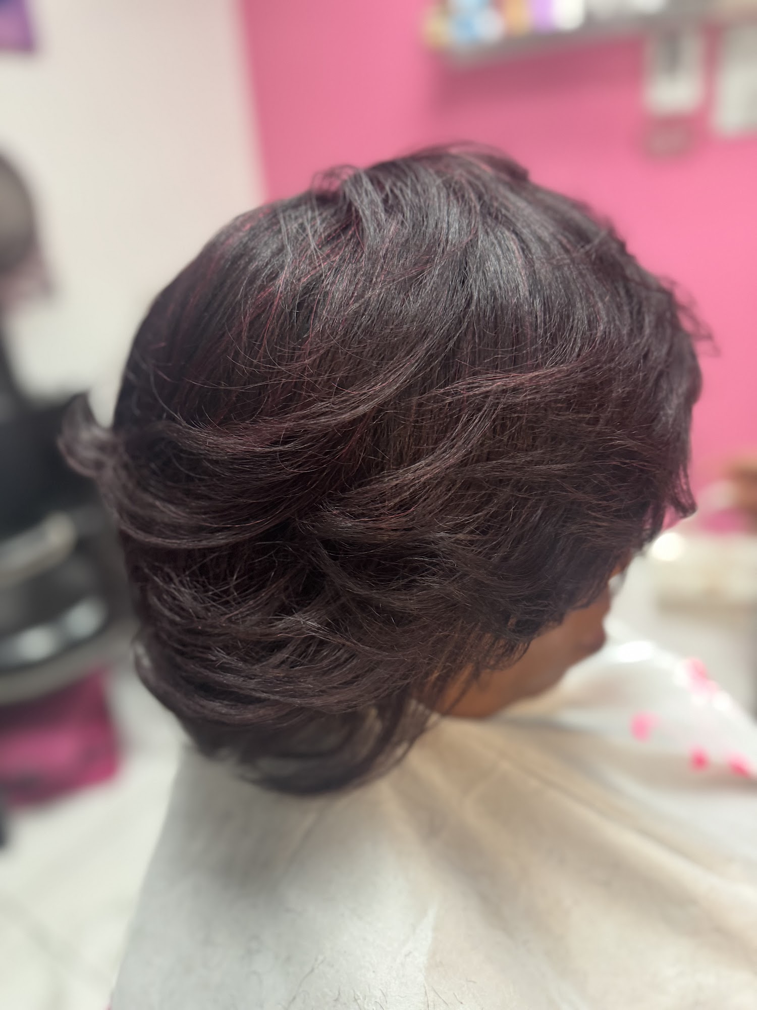 Pink Kutz Hair and Makeup