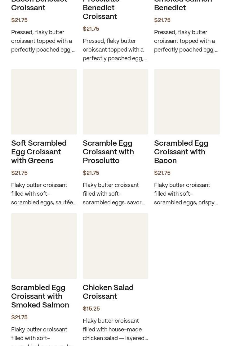 Three Sixteen Cafe Menu