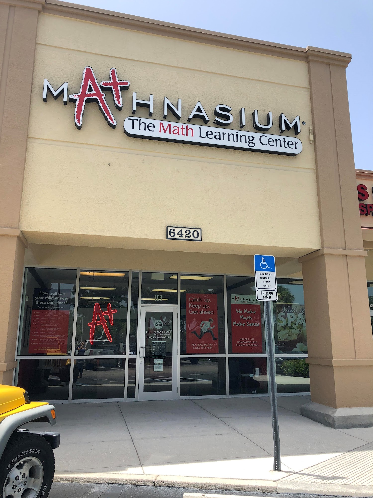 Mathnasium 6420 Naples Blvd #103, Naples Florida 34109