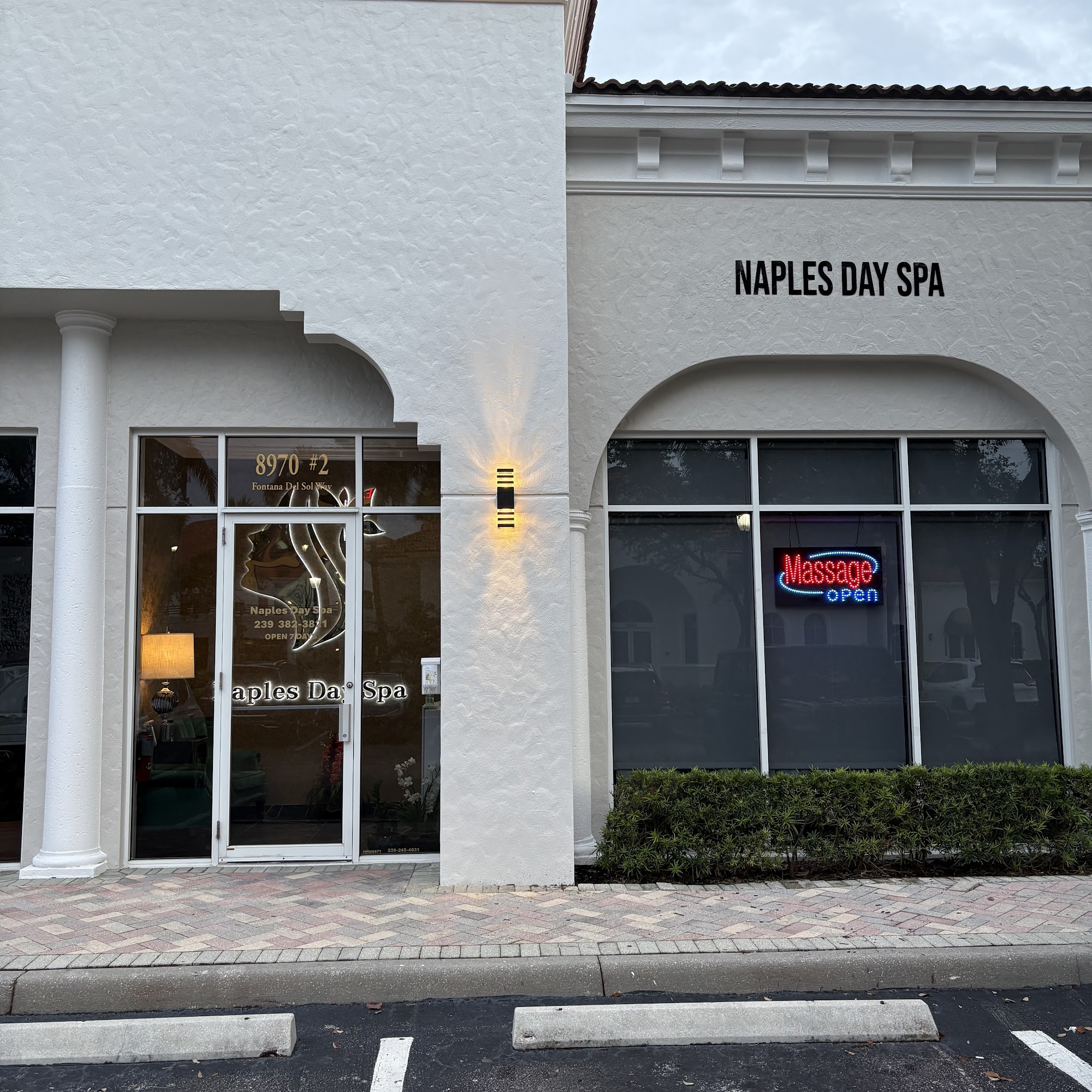 Naples Day Spa 8970 Fontana Del Sol Way #2, Naples Florida 34109