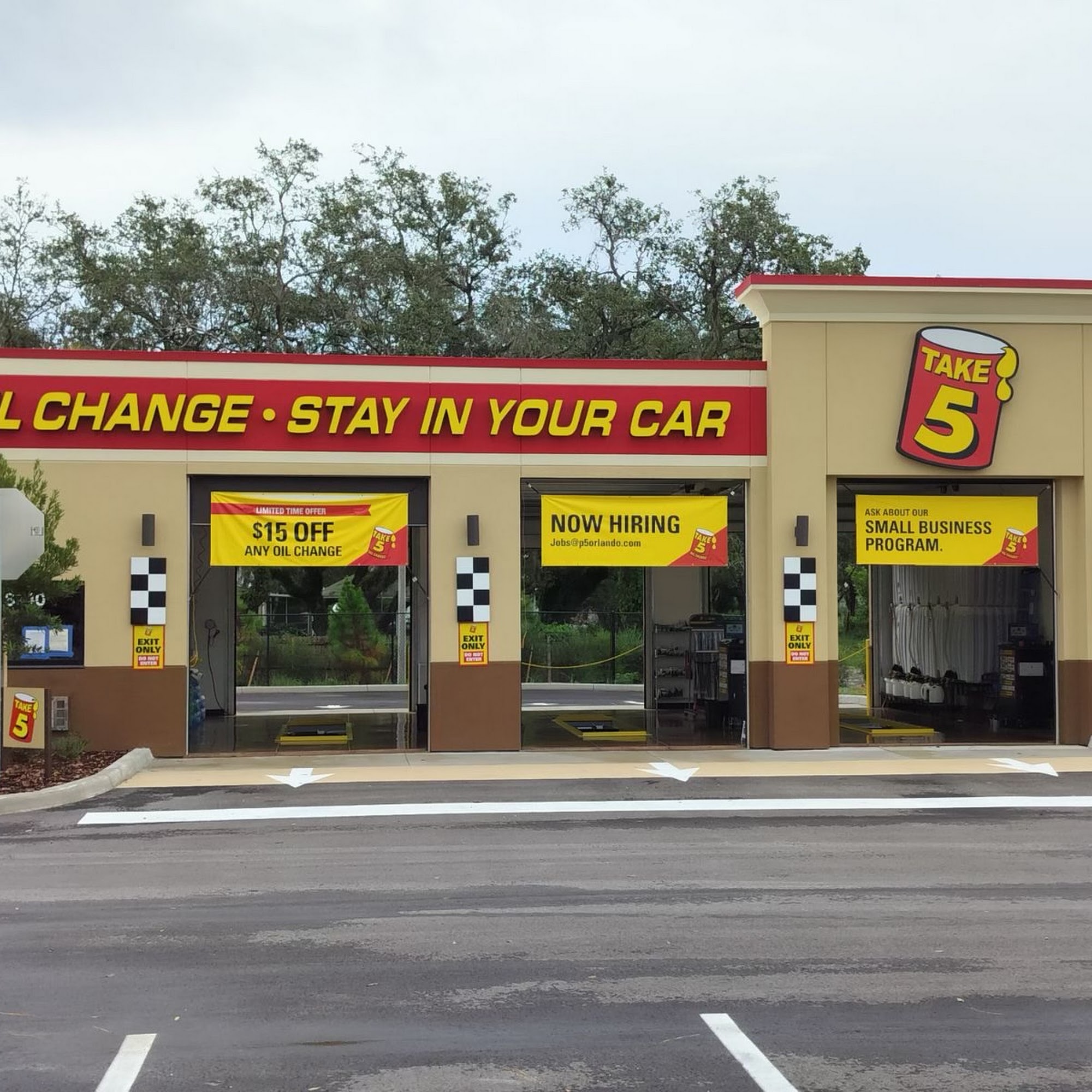 Take 5 Oil Change