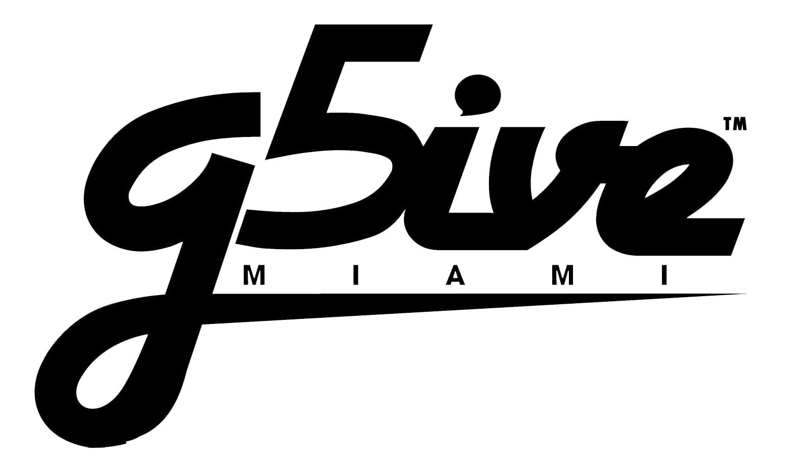 G5ive Miami Menu