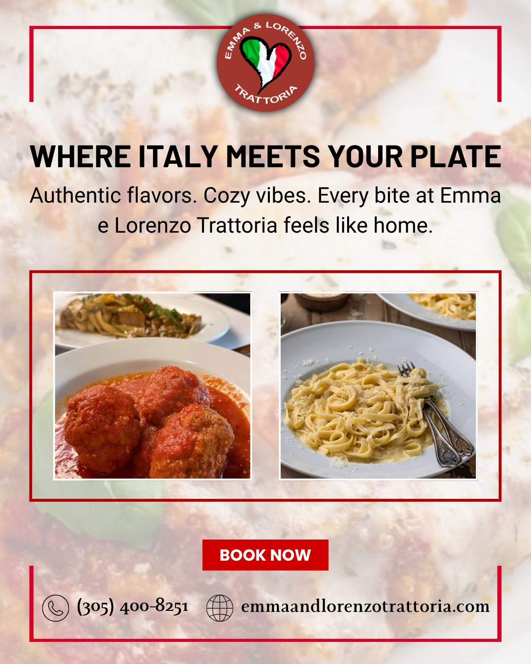 Emma & Lorenzo Trattoria North Miami