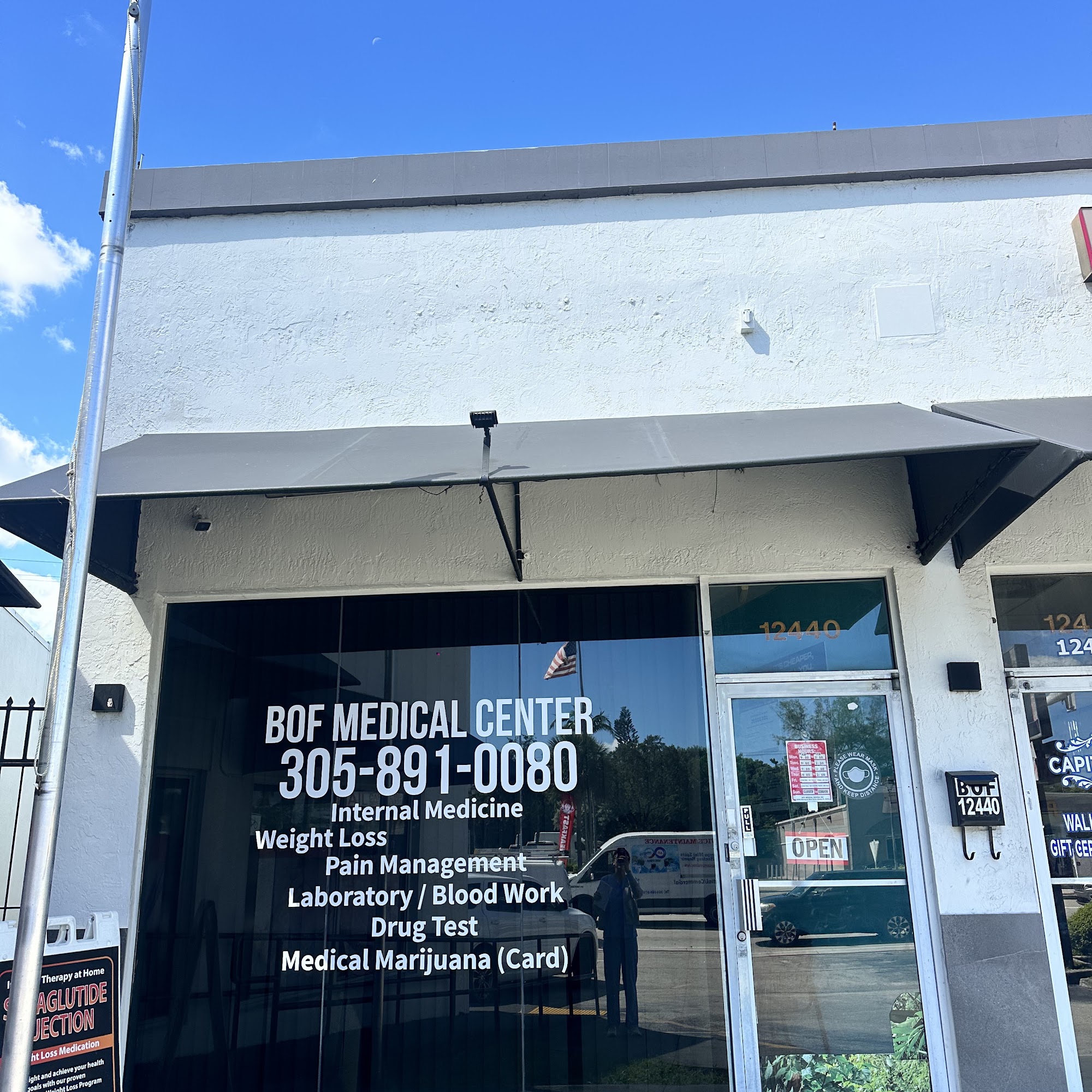 Bof Medical Center 12440 Biscayne Blvd, North Miami Florida 33181