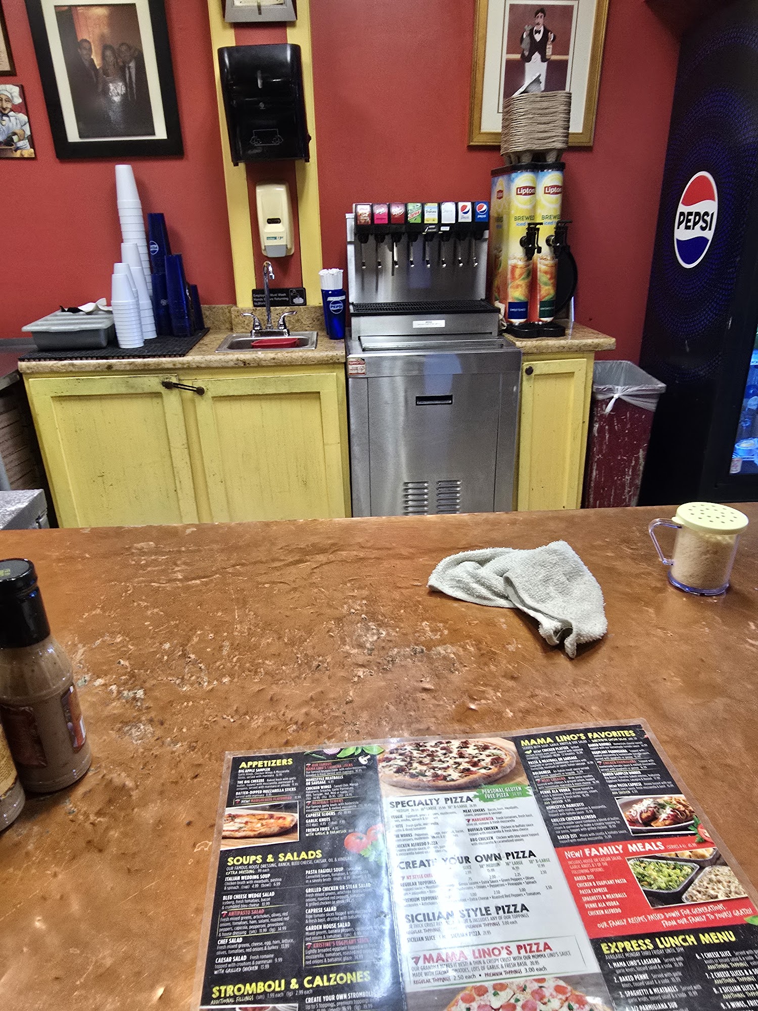 Big Apple Pizza & Pasta Menu