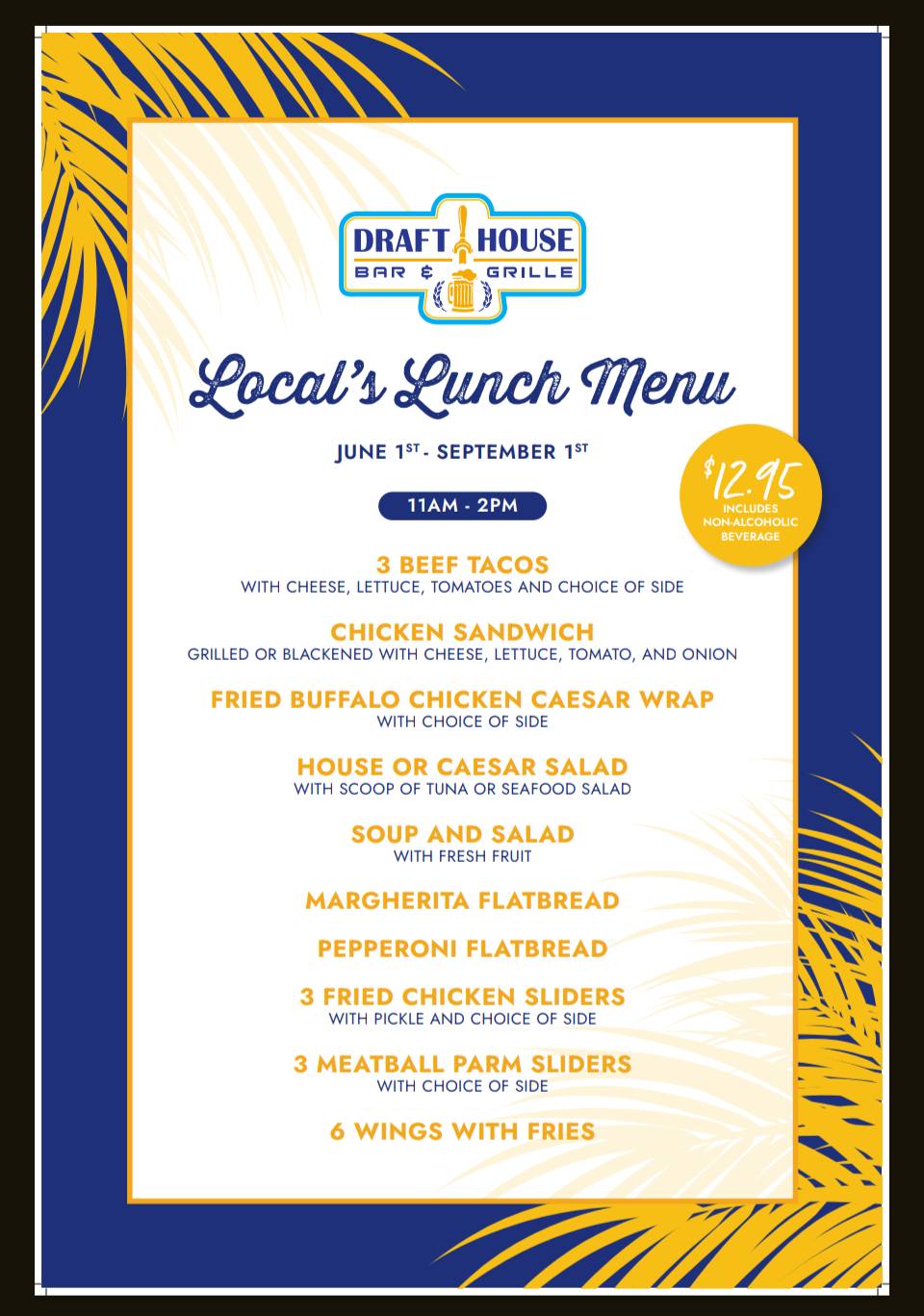 Village Green Restaurant & Bar Menu