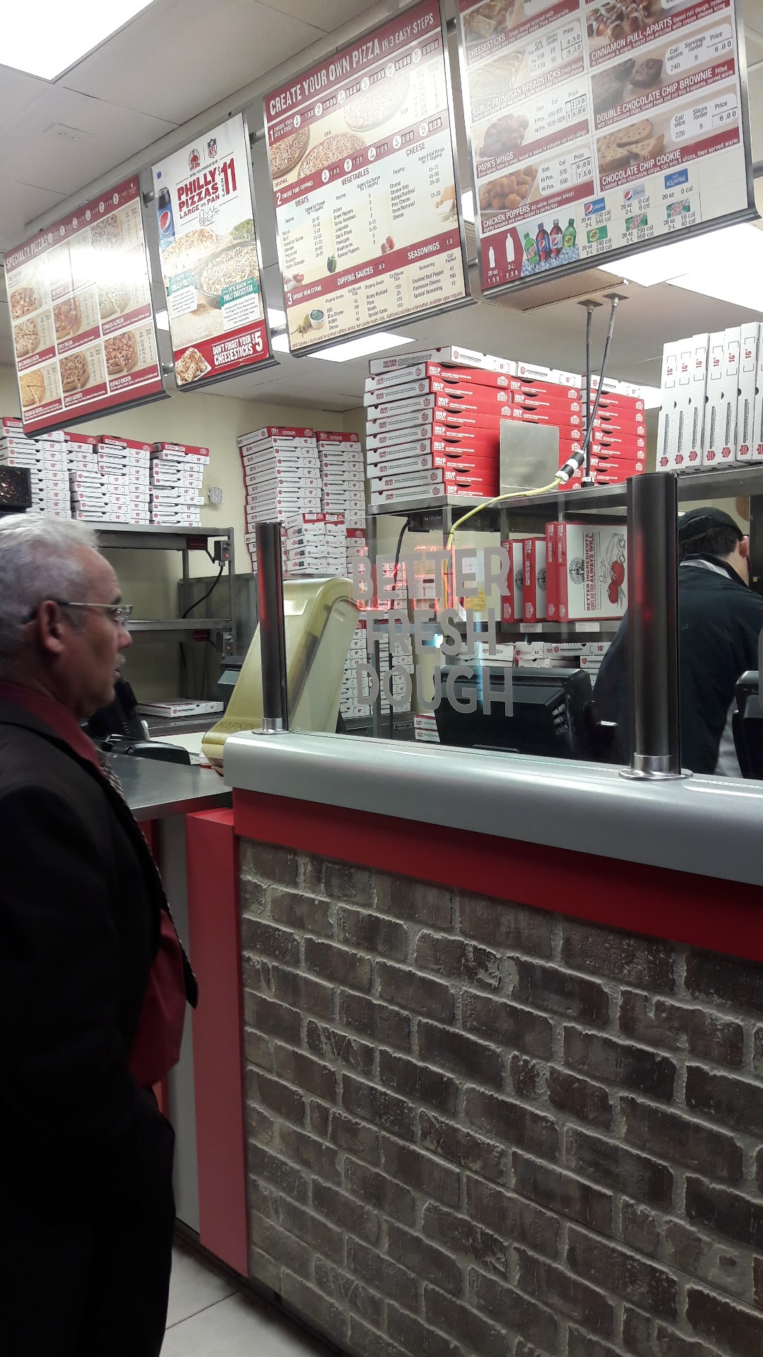 Papa Johns Pizza Menu