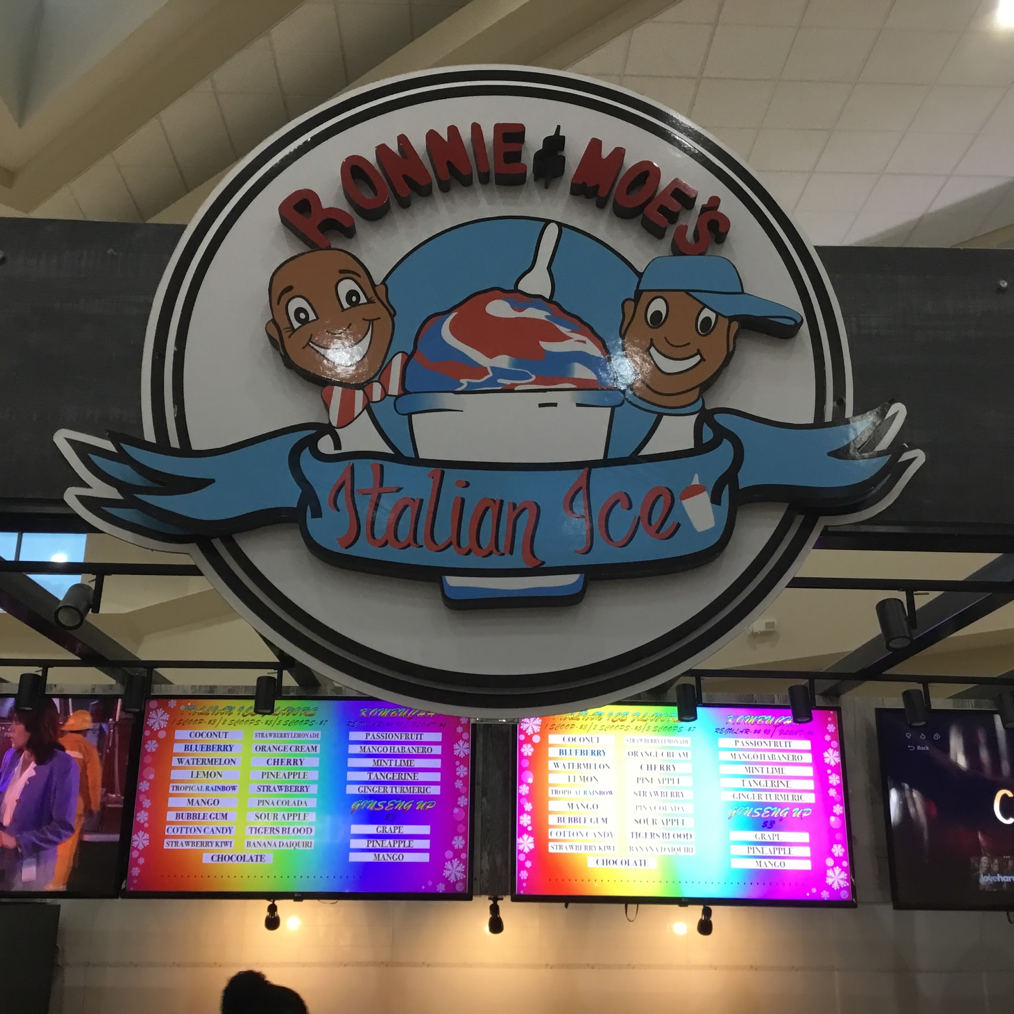 Ronnie & Moe's Menu