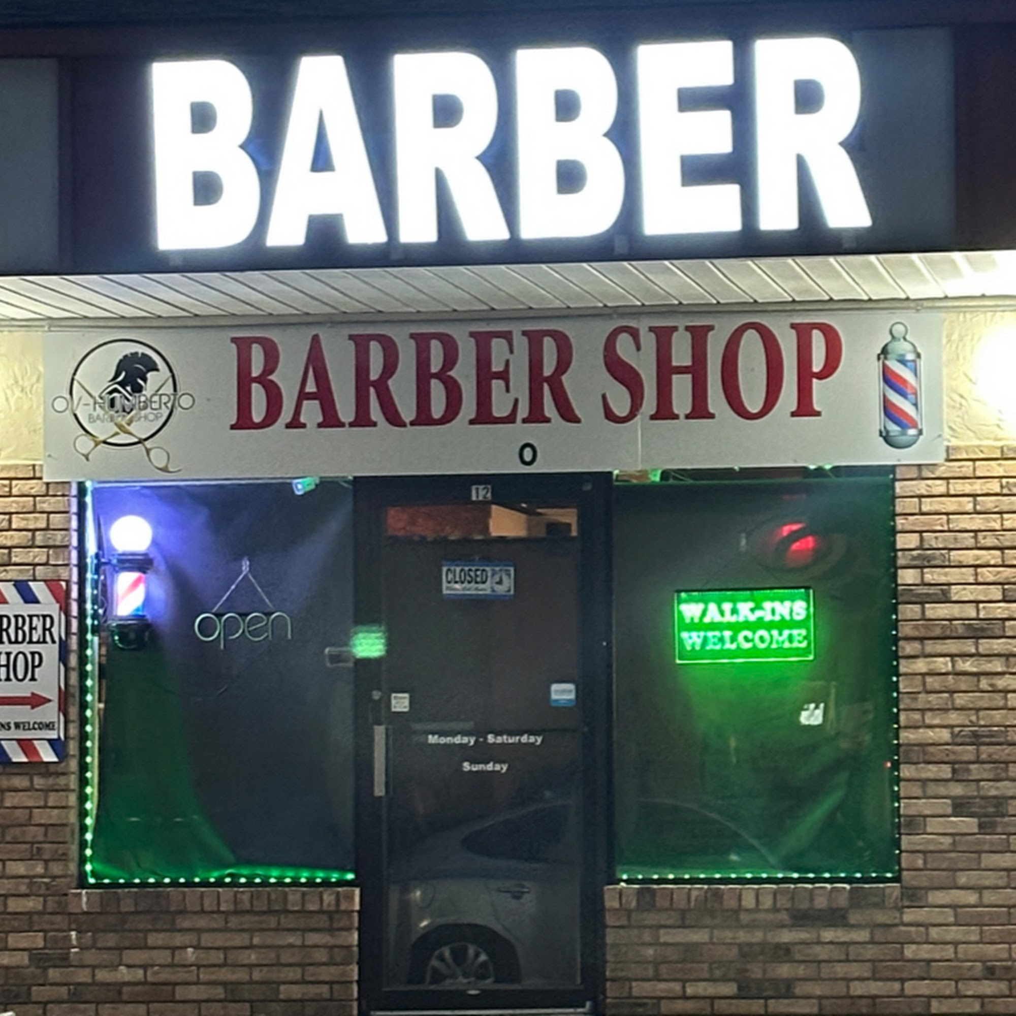 OV - HUMBERTO BARBER SHOP 166 Marion Oaks Blvd suite 12 Suite 12, Ocala Florida 34473