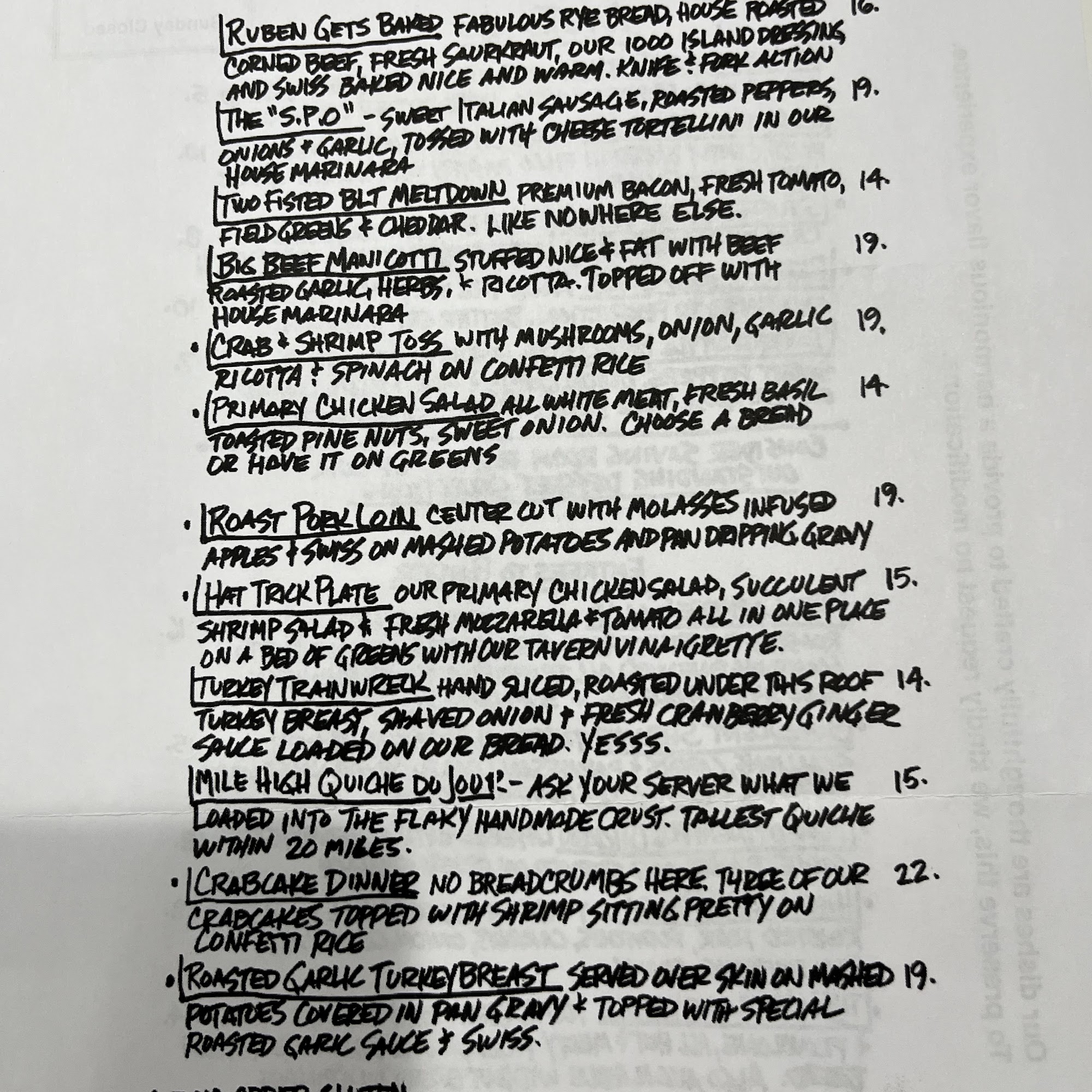 Primary Tavern Restaurant & Bakery