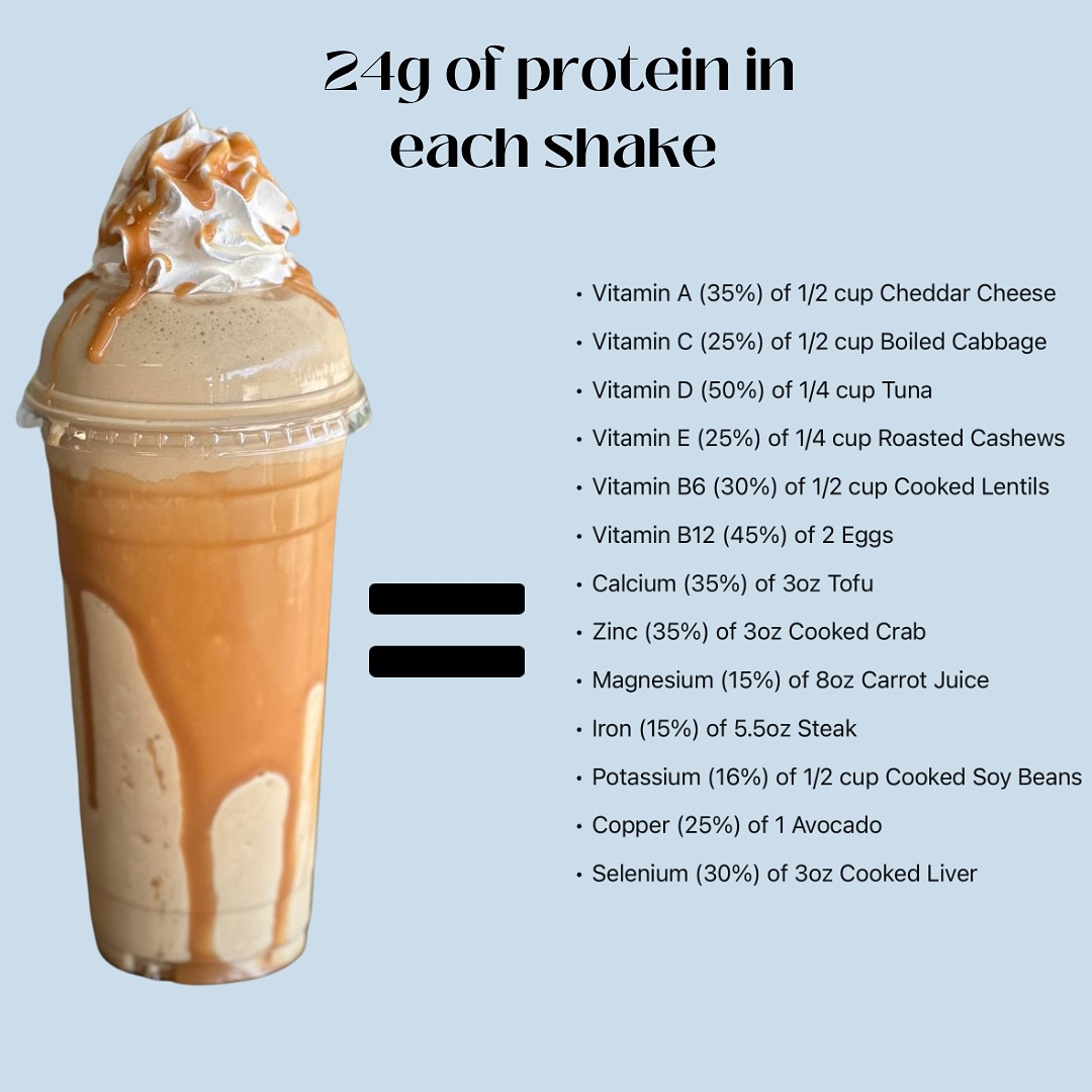 BoldHouse Nutrition Menu