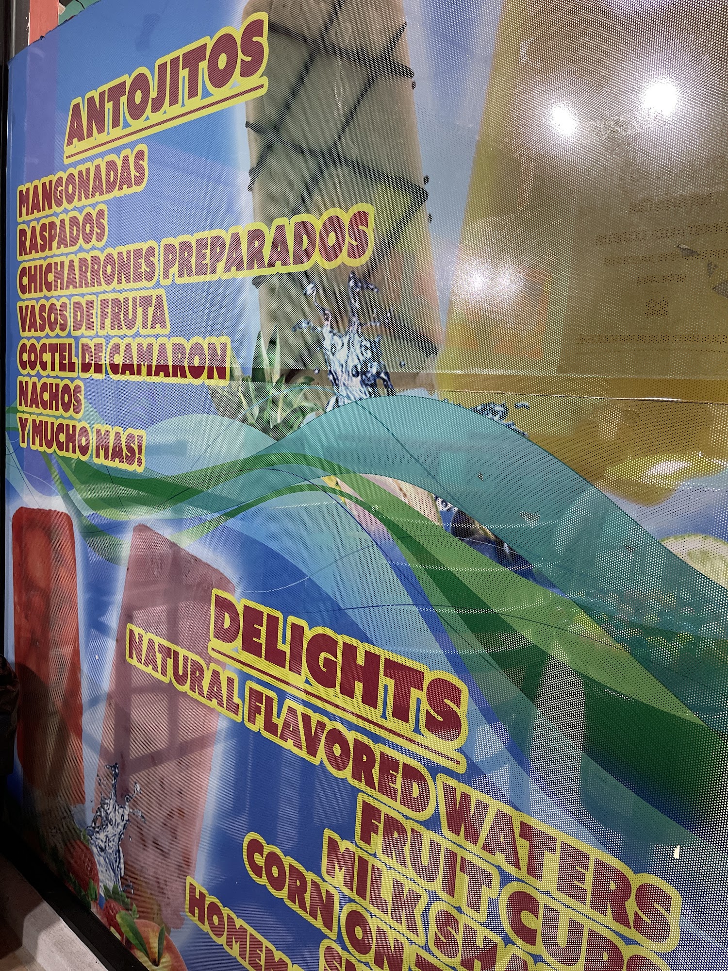 Tropical Colima Menu