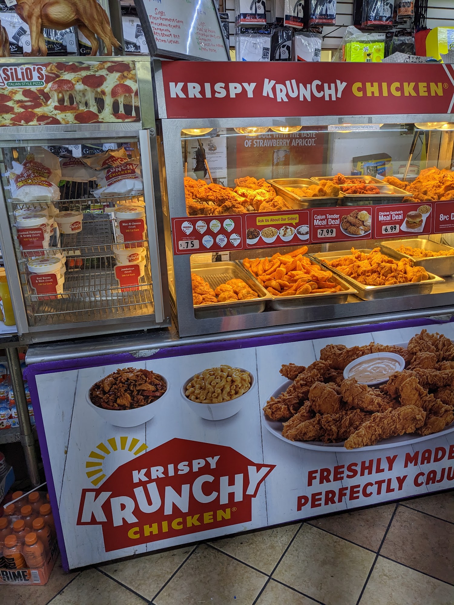 Krispy Krunchy Chicken Menu