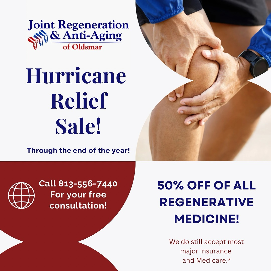 Joint Regeneration and Anti-Aging of Oldsmar