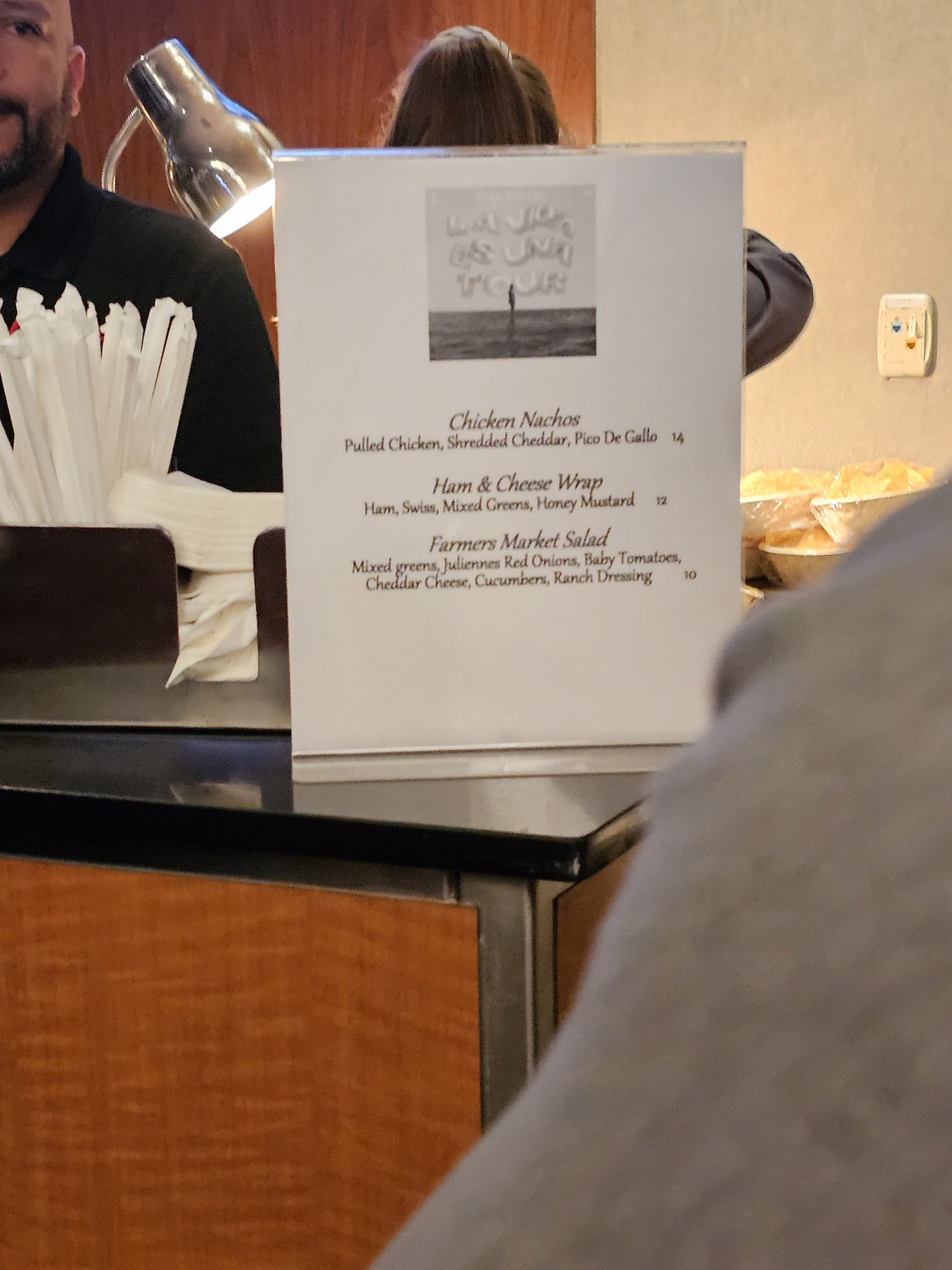 Fields Ultimate Lounge Menu