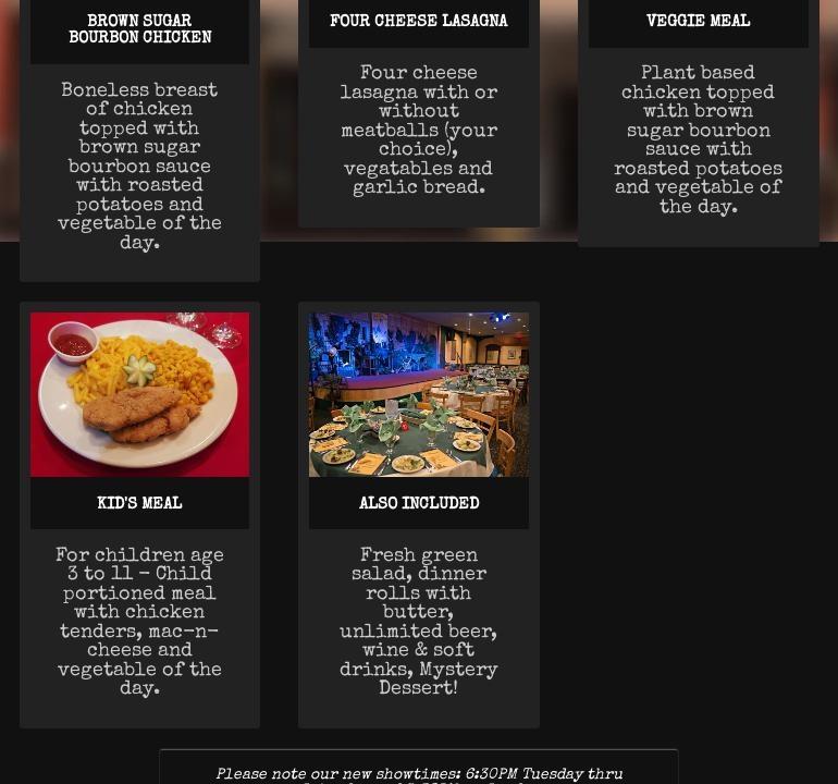 A Little Night Magic with V! Menu