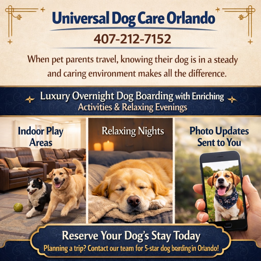 Universal Dog Care Orlando, Dog Care and Dog Boarding Orlando