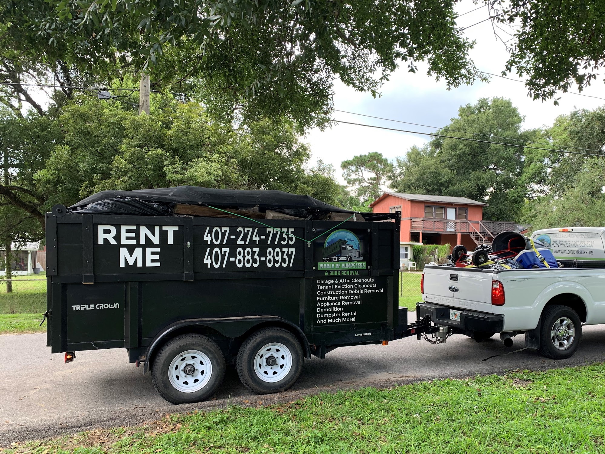 World of Dumpsters and Junk Removal 37 N Orange Ave #541, Orlando, FL 32801