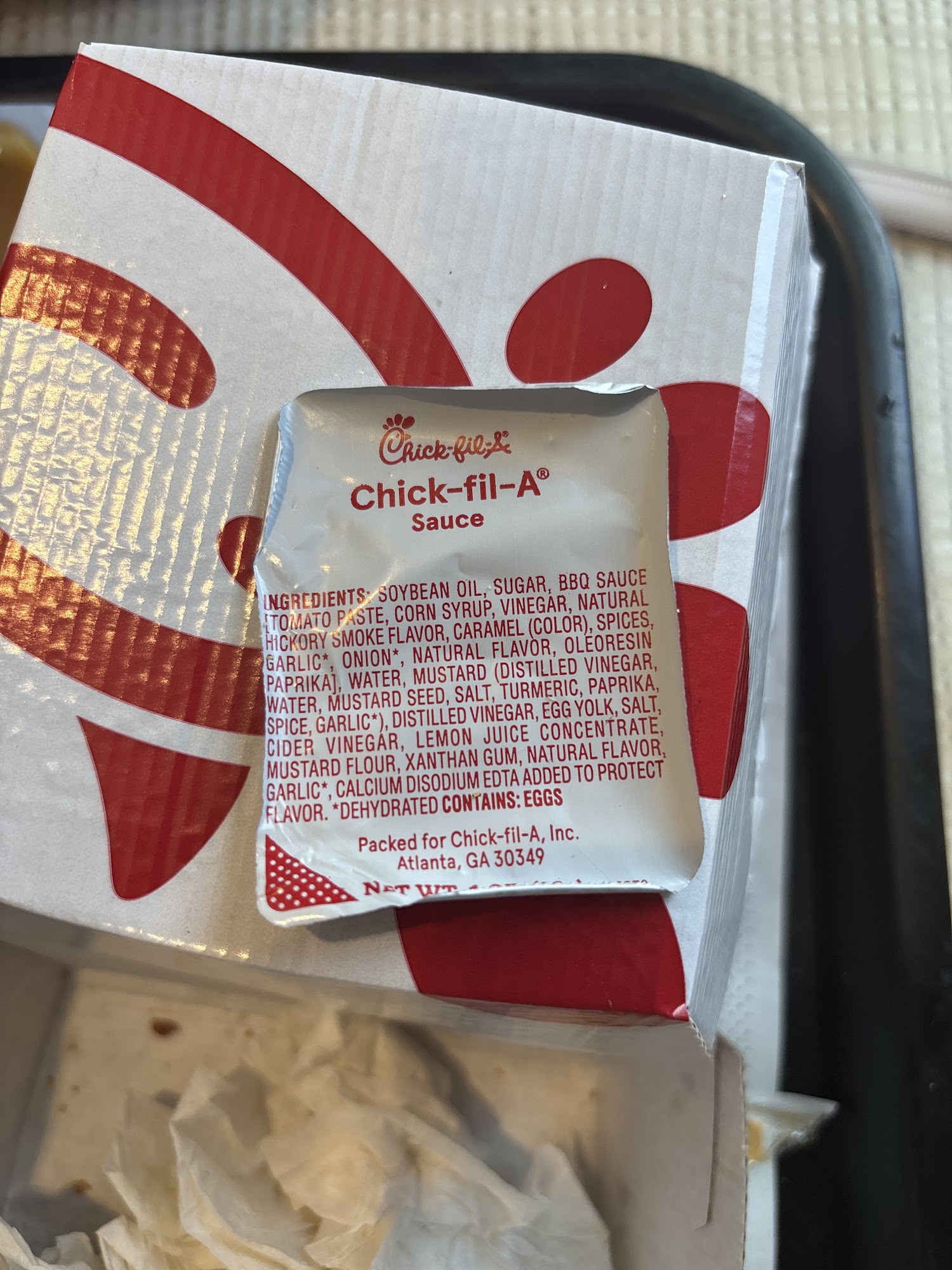 Chick-fil-A Menu