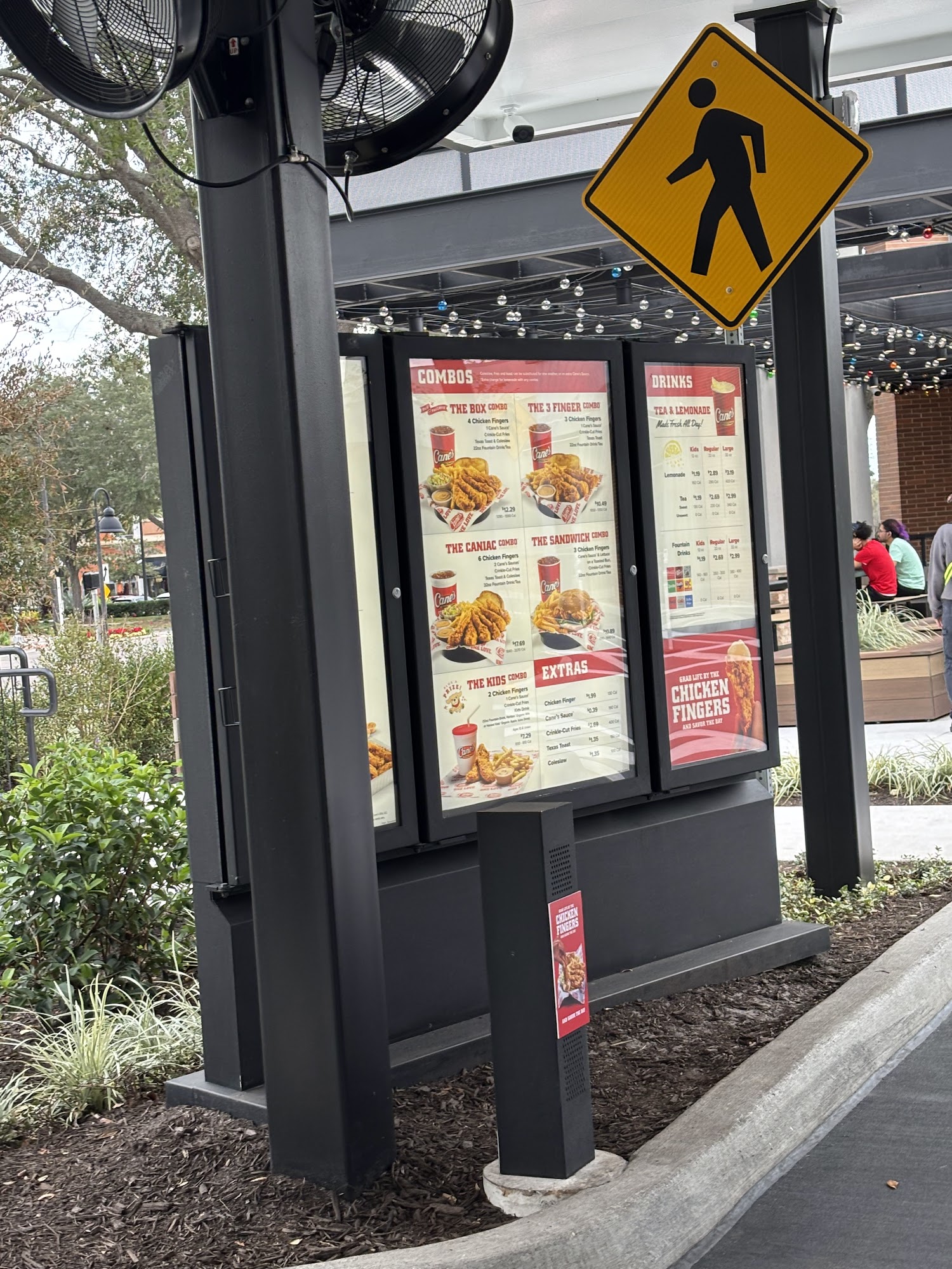 Raising Cane's Chicken Fingers Menu