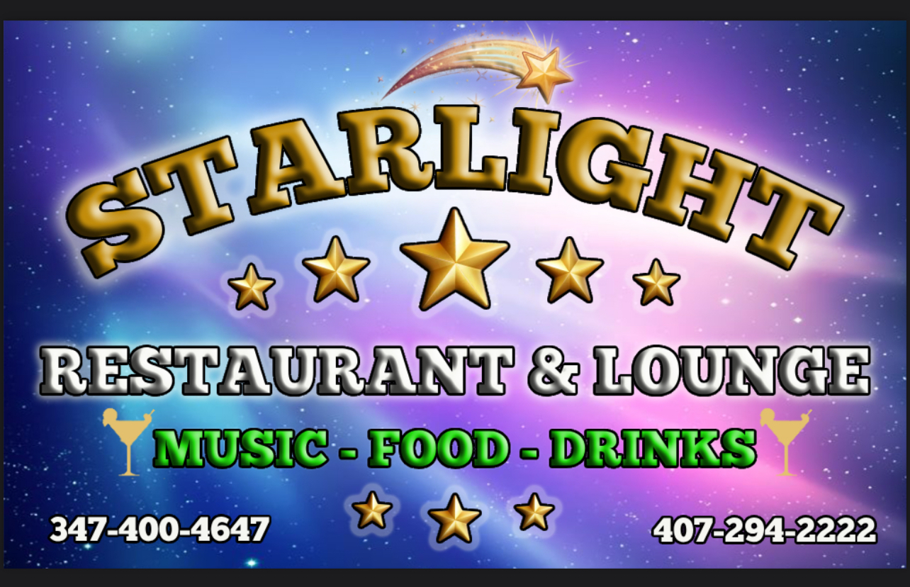 Starlight Restaurant & Lounge Menu