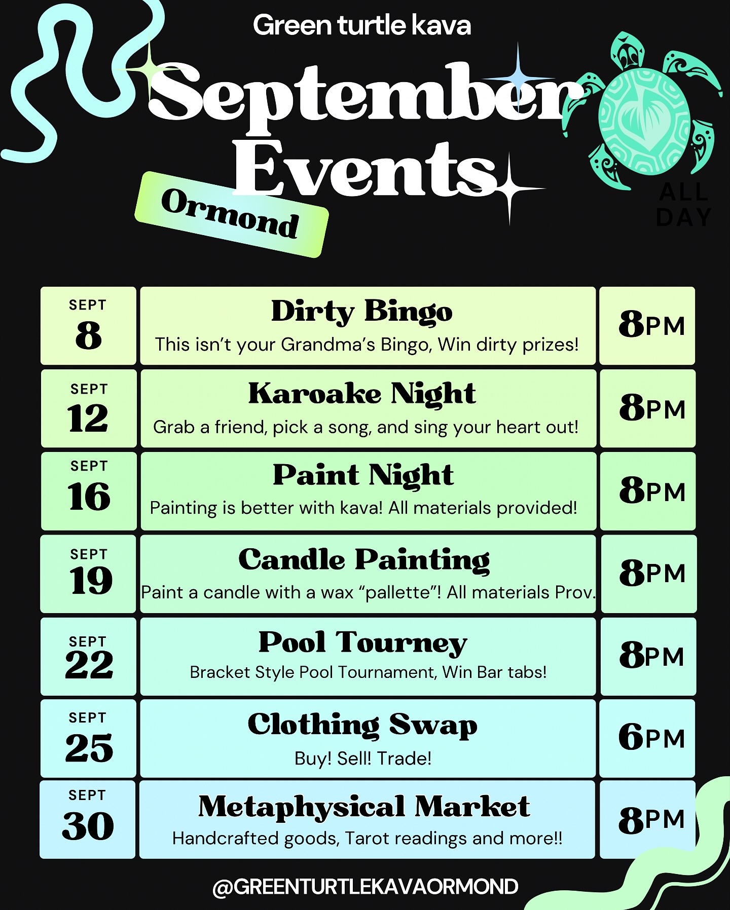 Green Turtle Kava Bar - Ormond Beach Ormond Beach