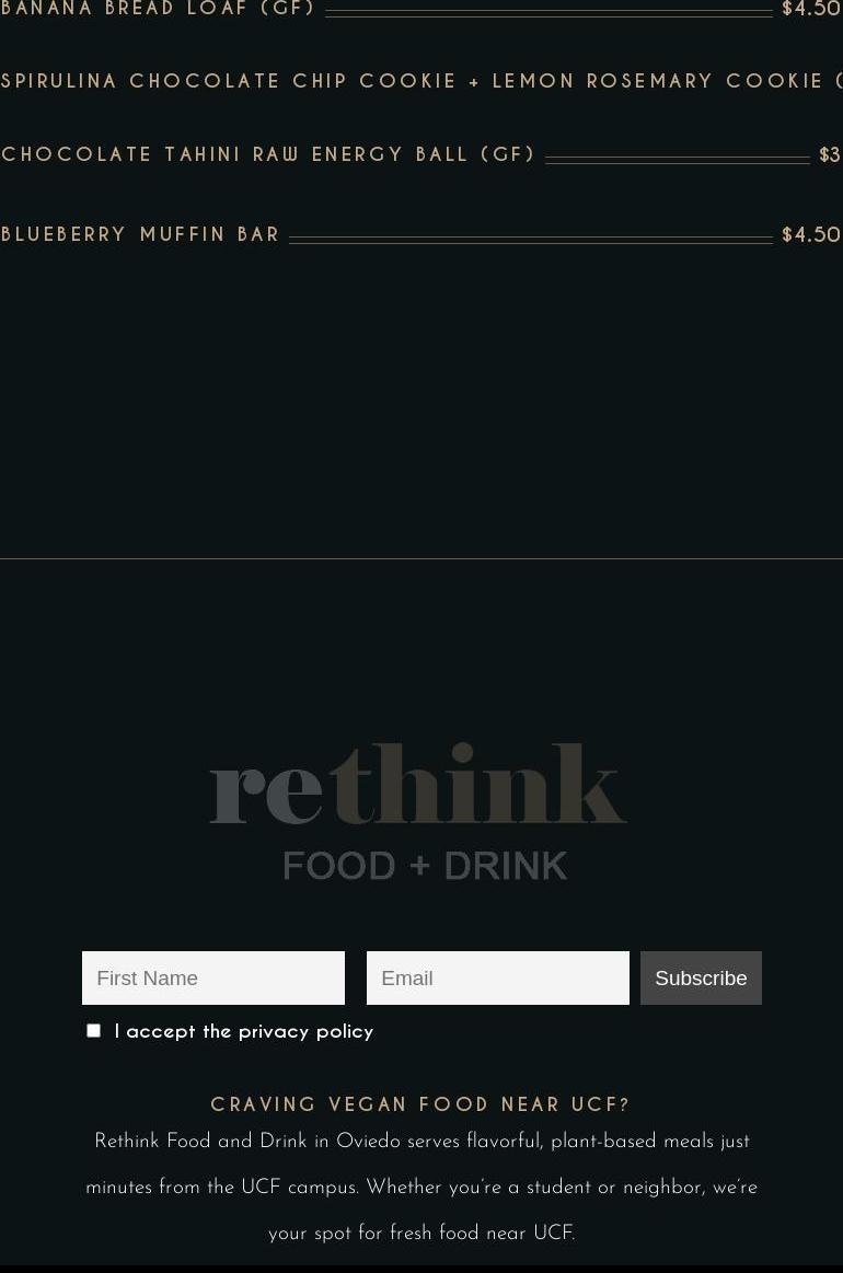 Rethink Food and Drink Oviedo Oviedo