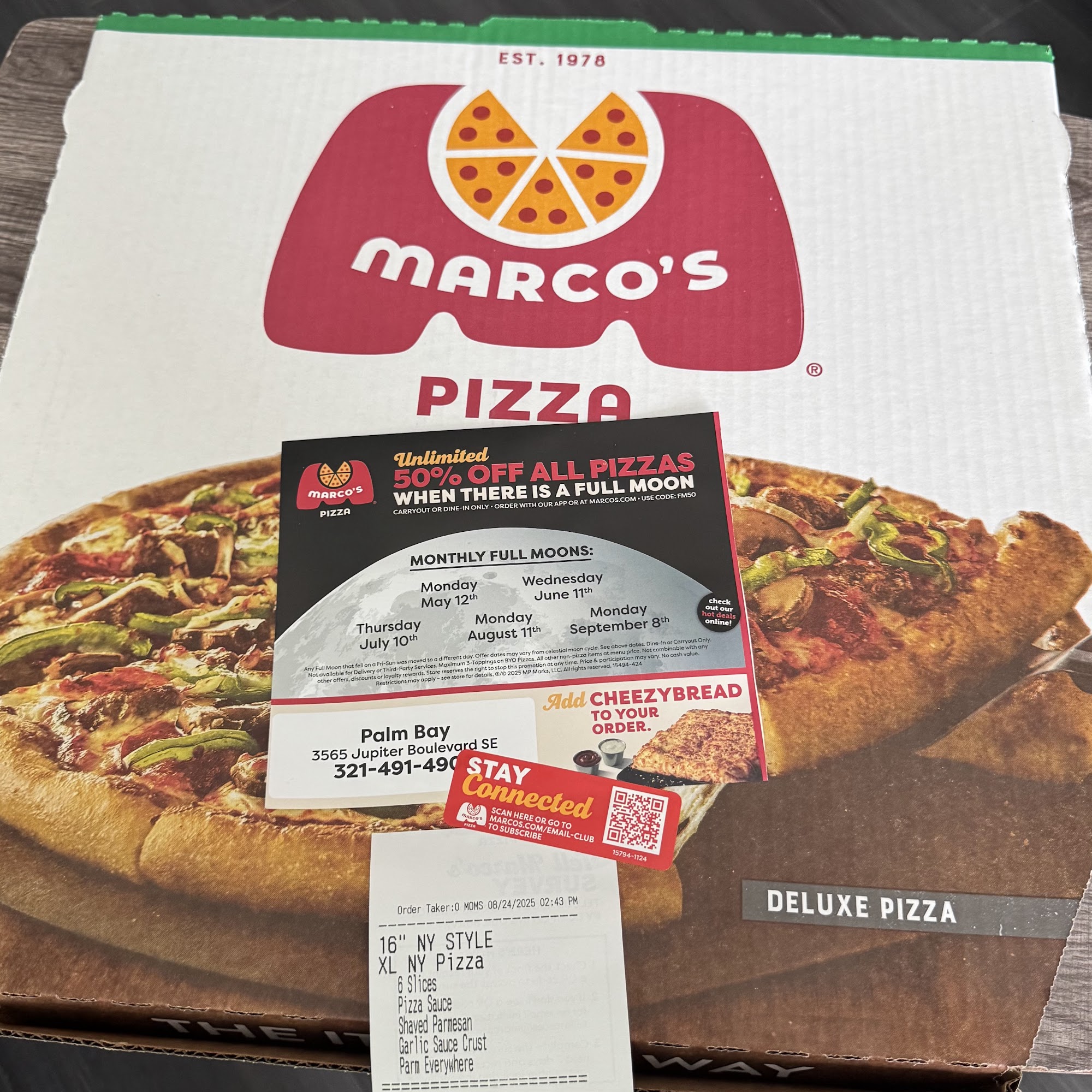 Marco's Pizza Menu