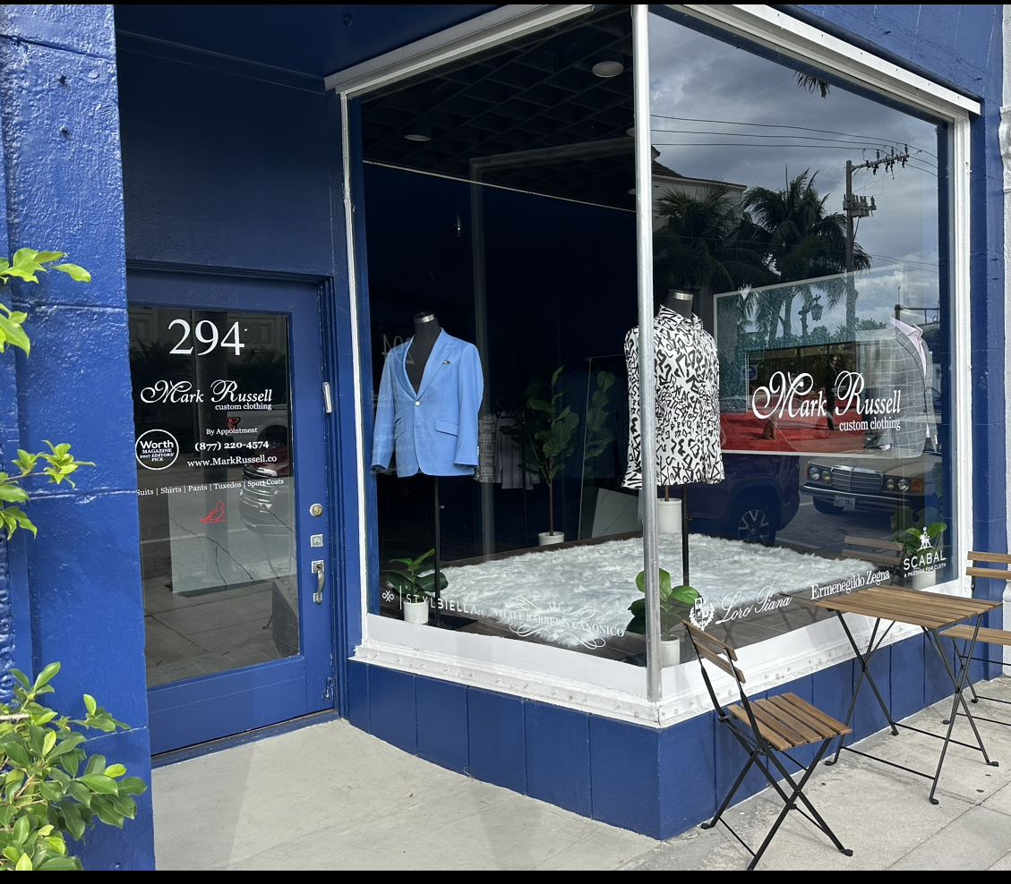 Mark Russell Custom Clothing Palm Beach