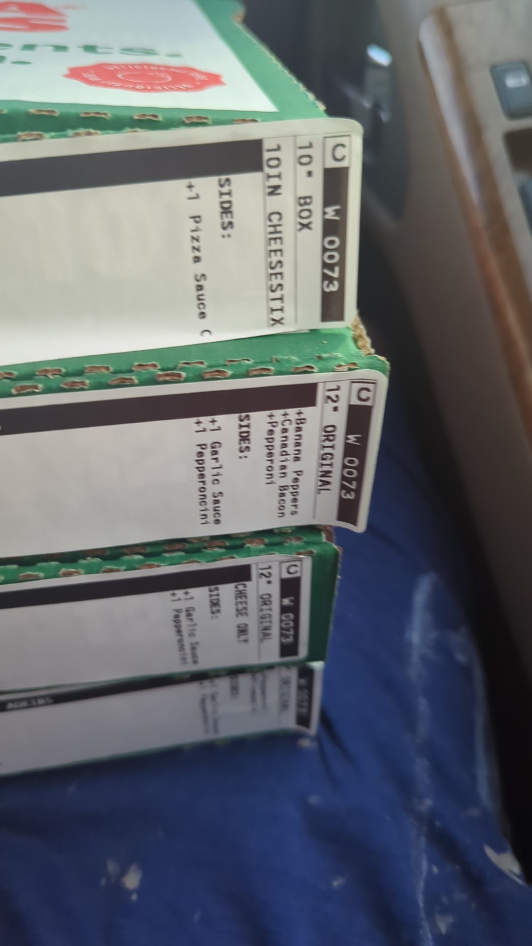 Papa Johns Pizza Menu