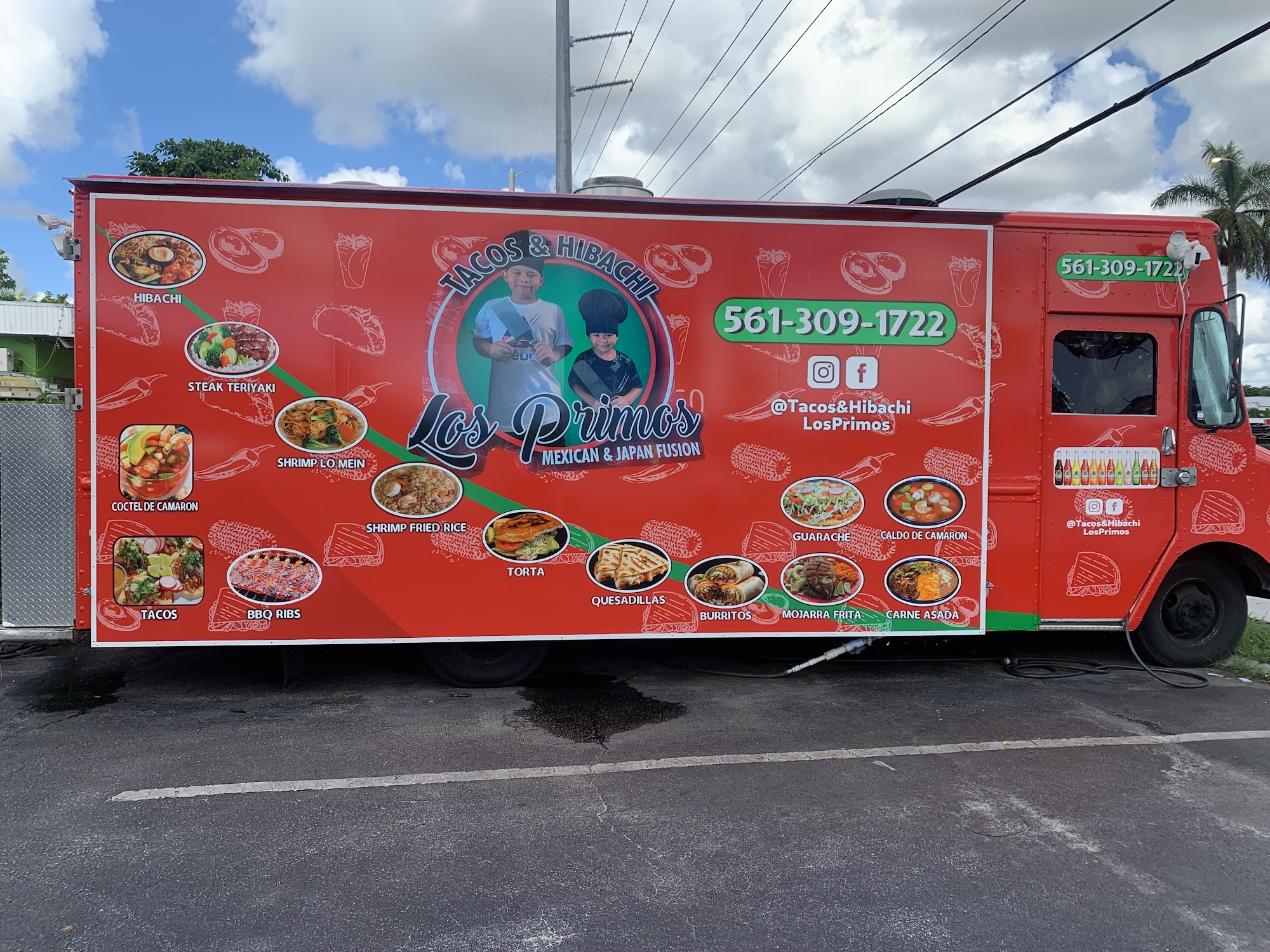 Tacos y Hibachi los primos Menu