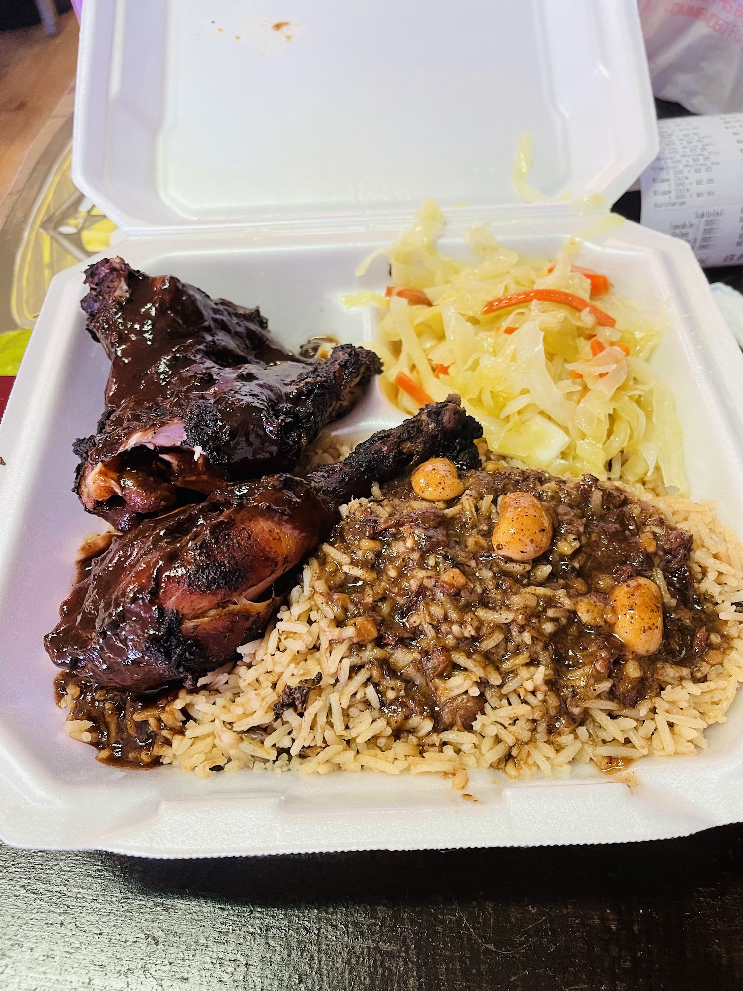 J Shannelle Caribbean/Jamaican Cafe and Food Market. Menu
