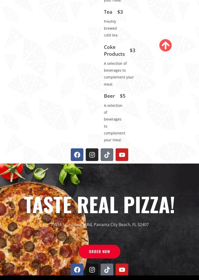 Pizzeria Bella Napoli PCB Menu