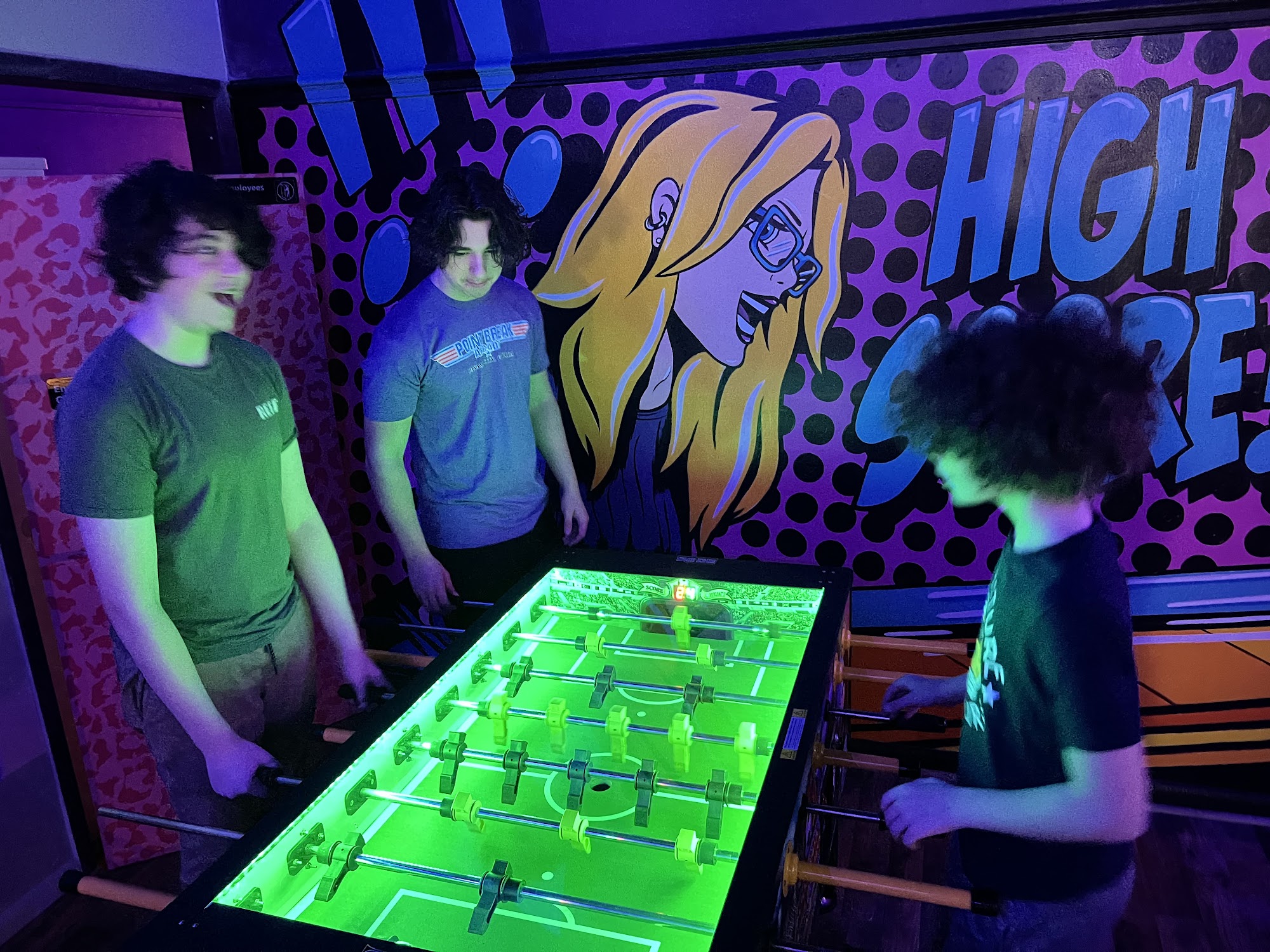 Point Break Arcade Menu