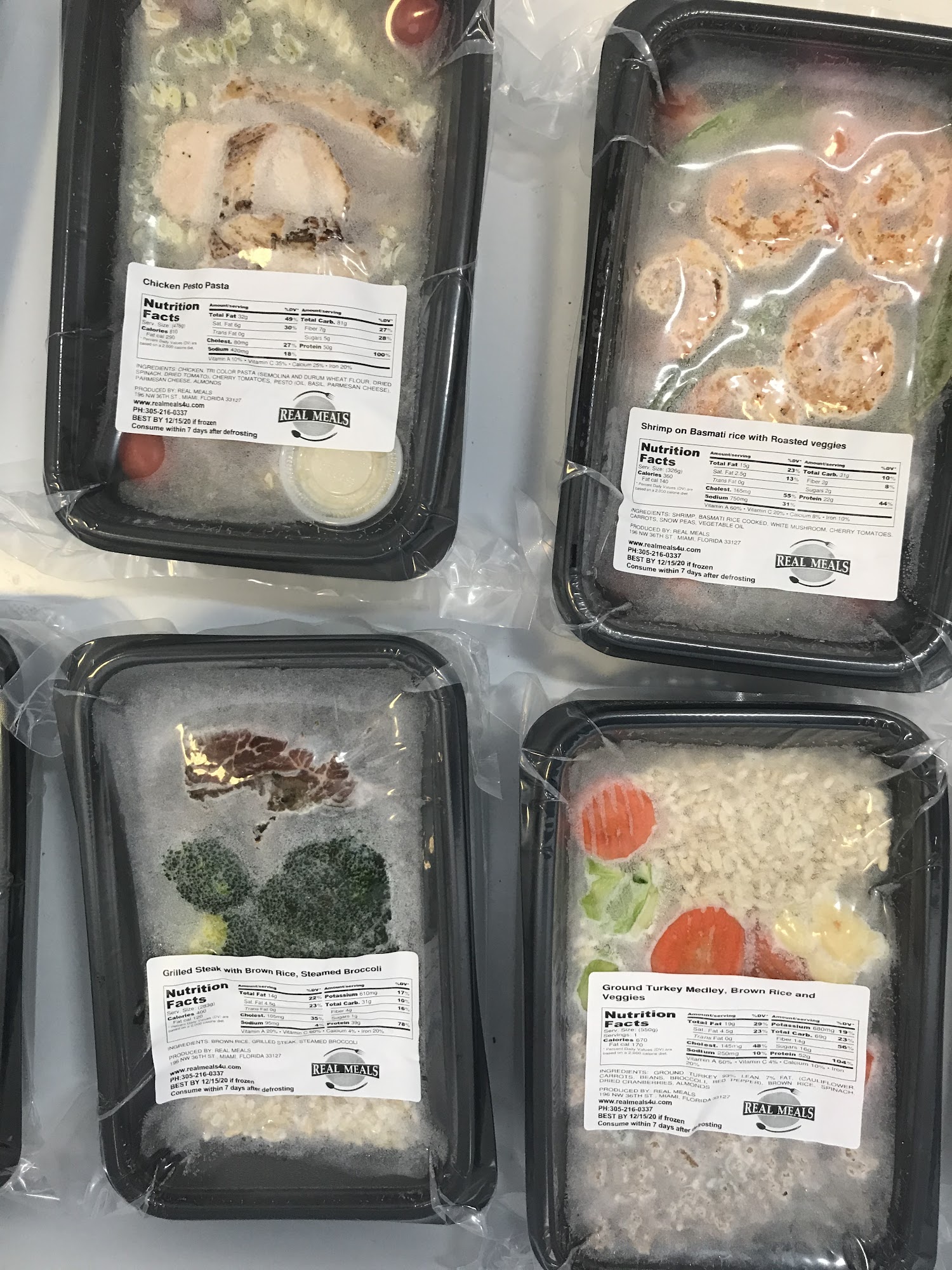 Nutritional Power Center Pines Menu