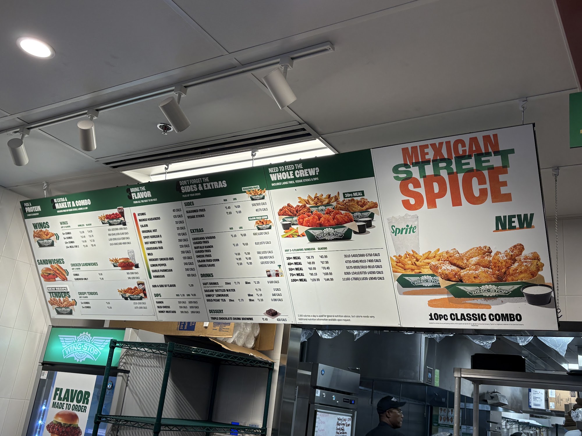 Wingstop Menu